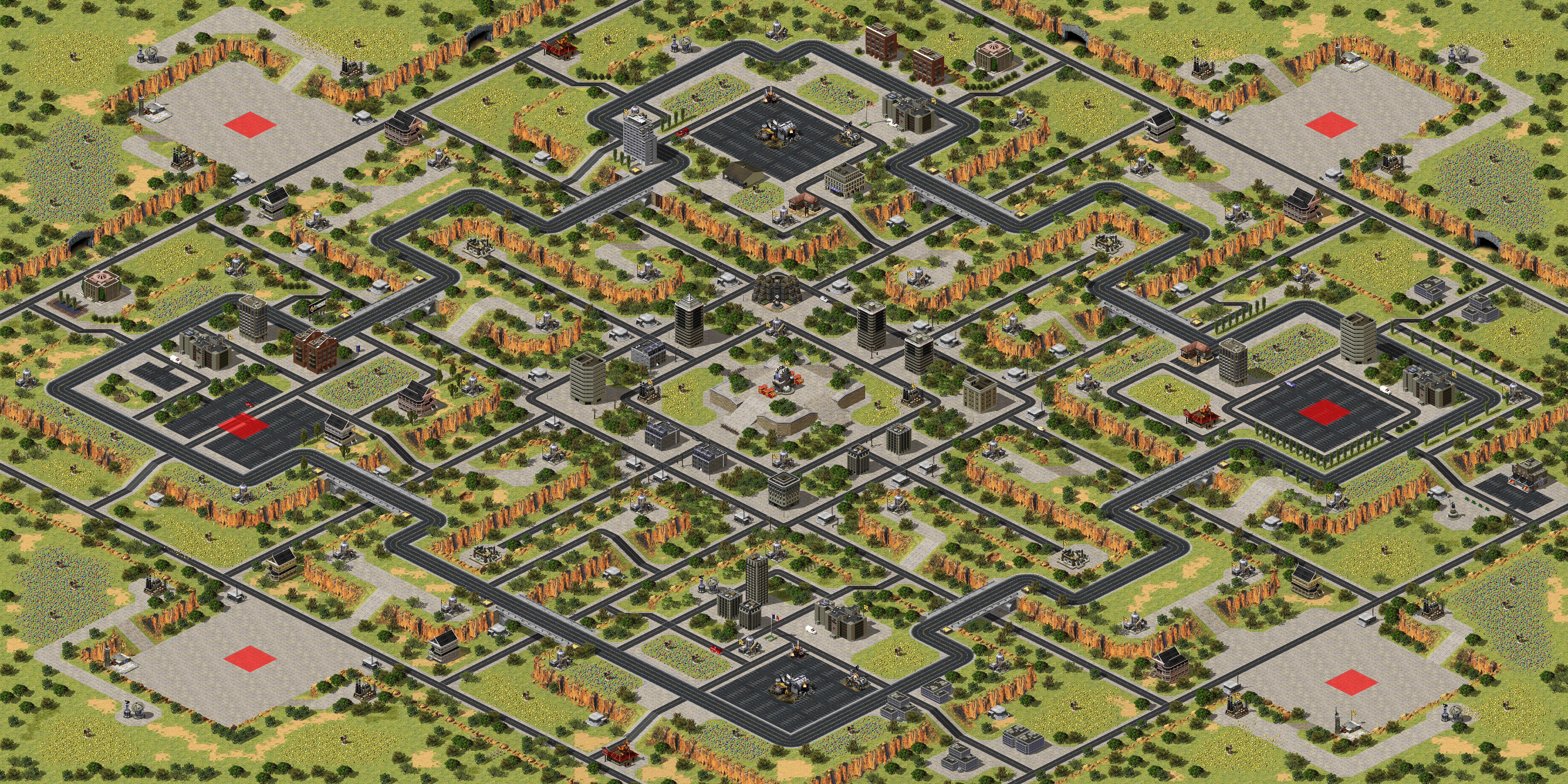 Rendered map: Battle Stations