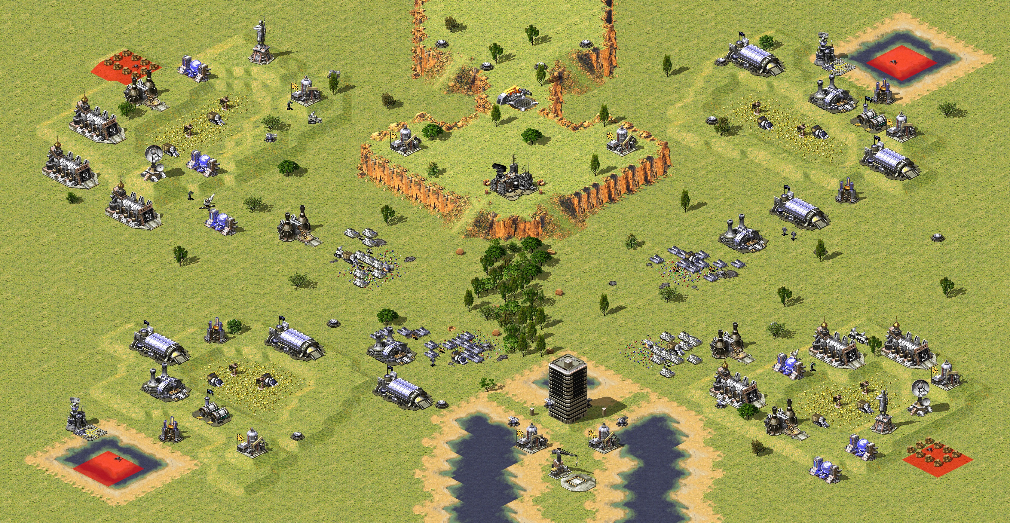 Rendered map: No Base 2v2