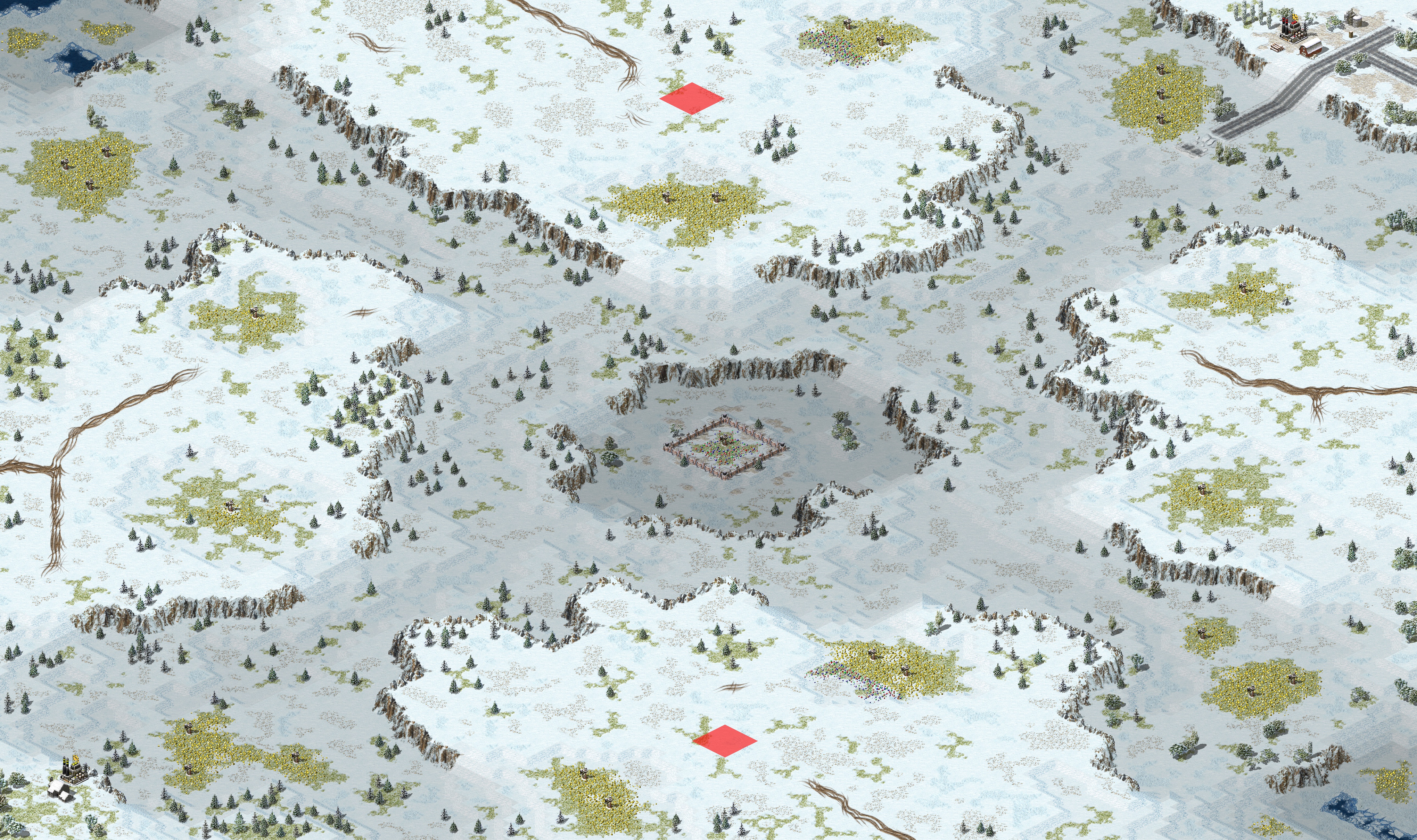 Rendered map: Coldest Peak LE