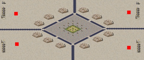 Rendered preview of Pentagon Assault
