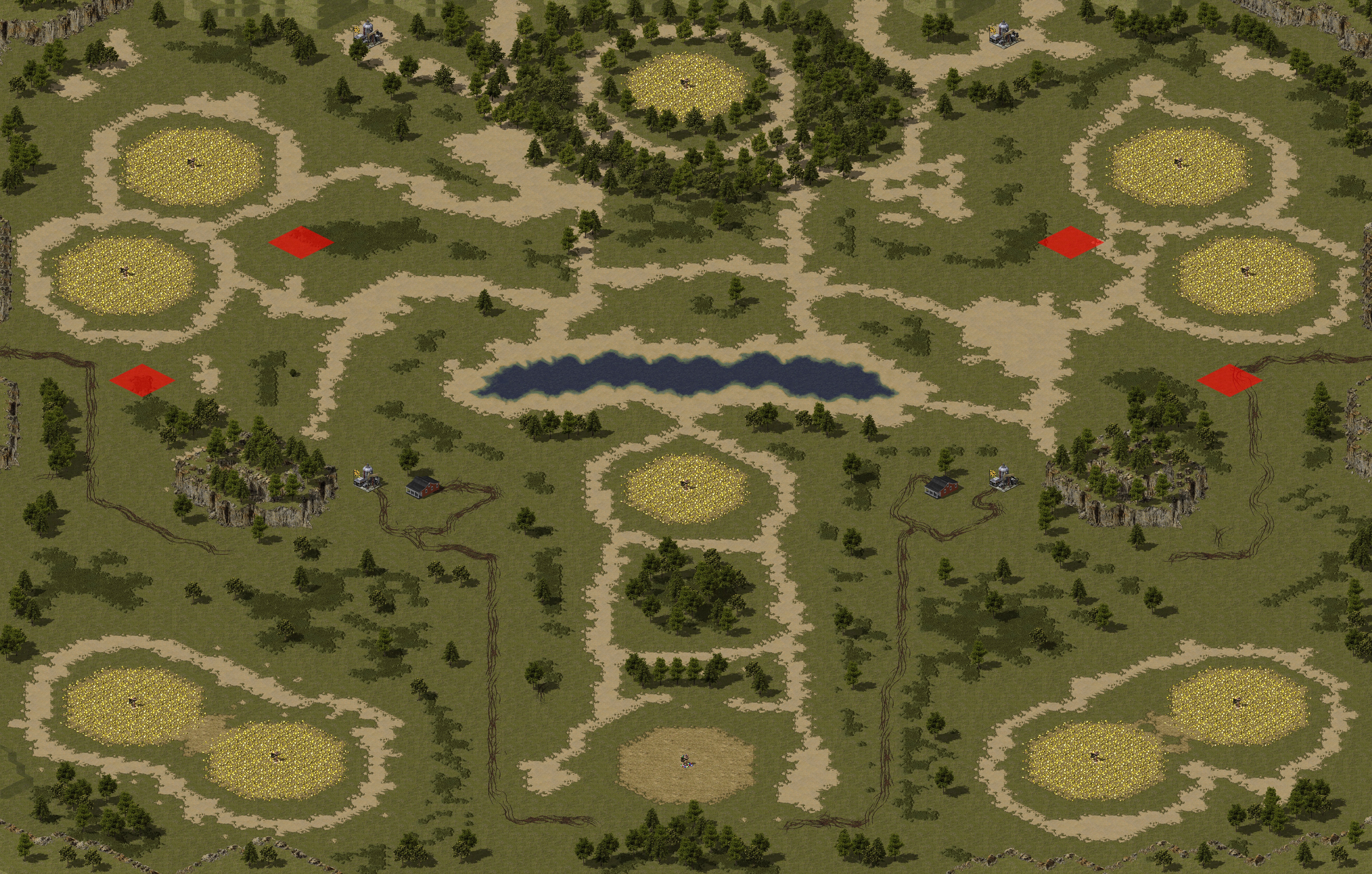 Rendered map: Forgotten Forest