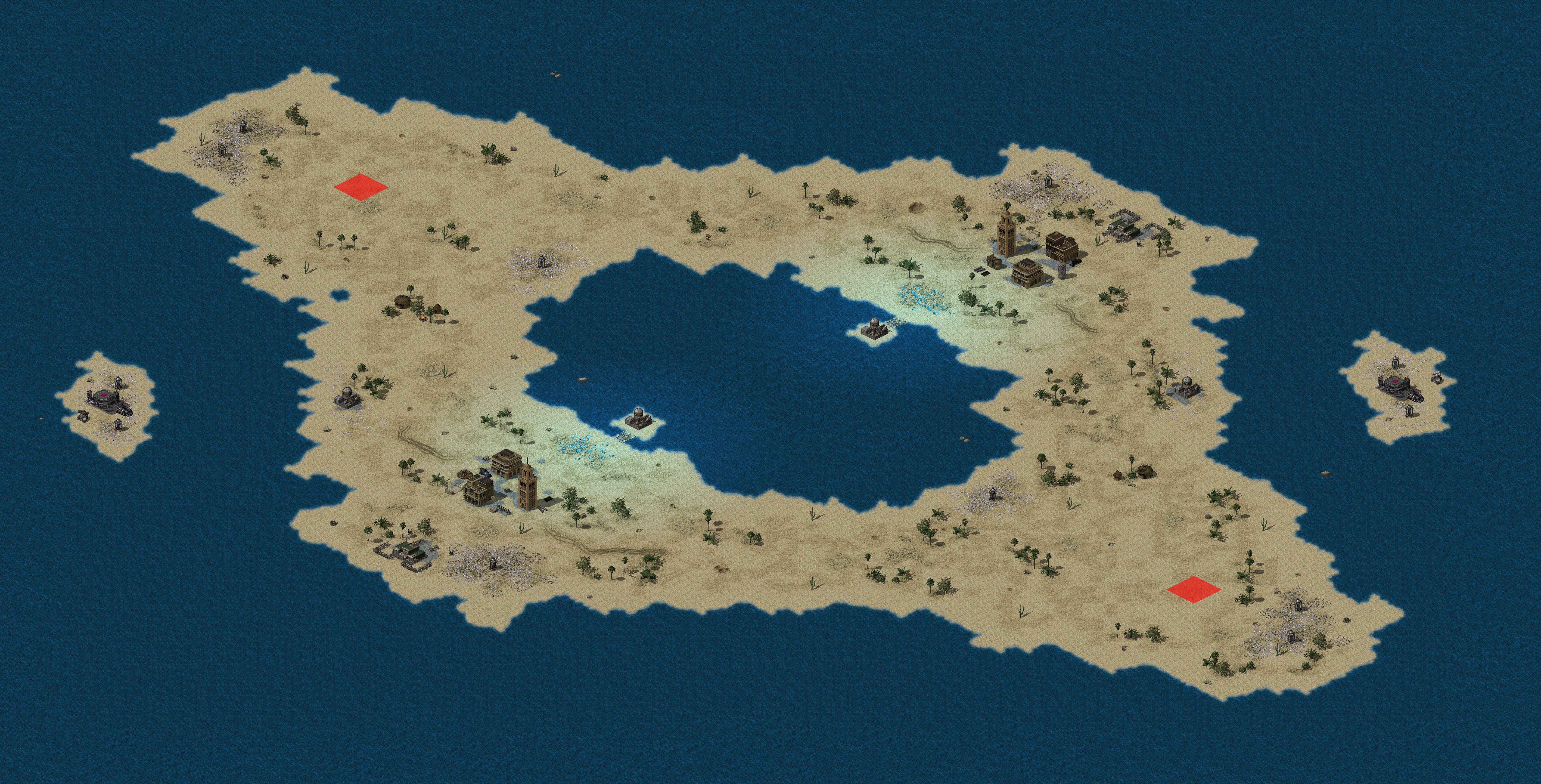 Rendered map: Saint and Sinner