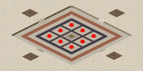 Rendered preview of Small Eagle Patch