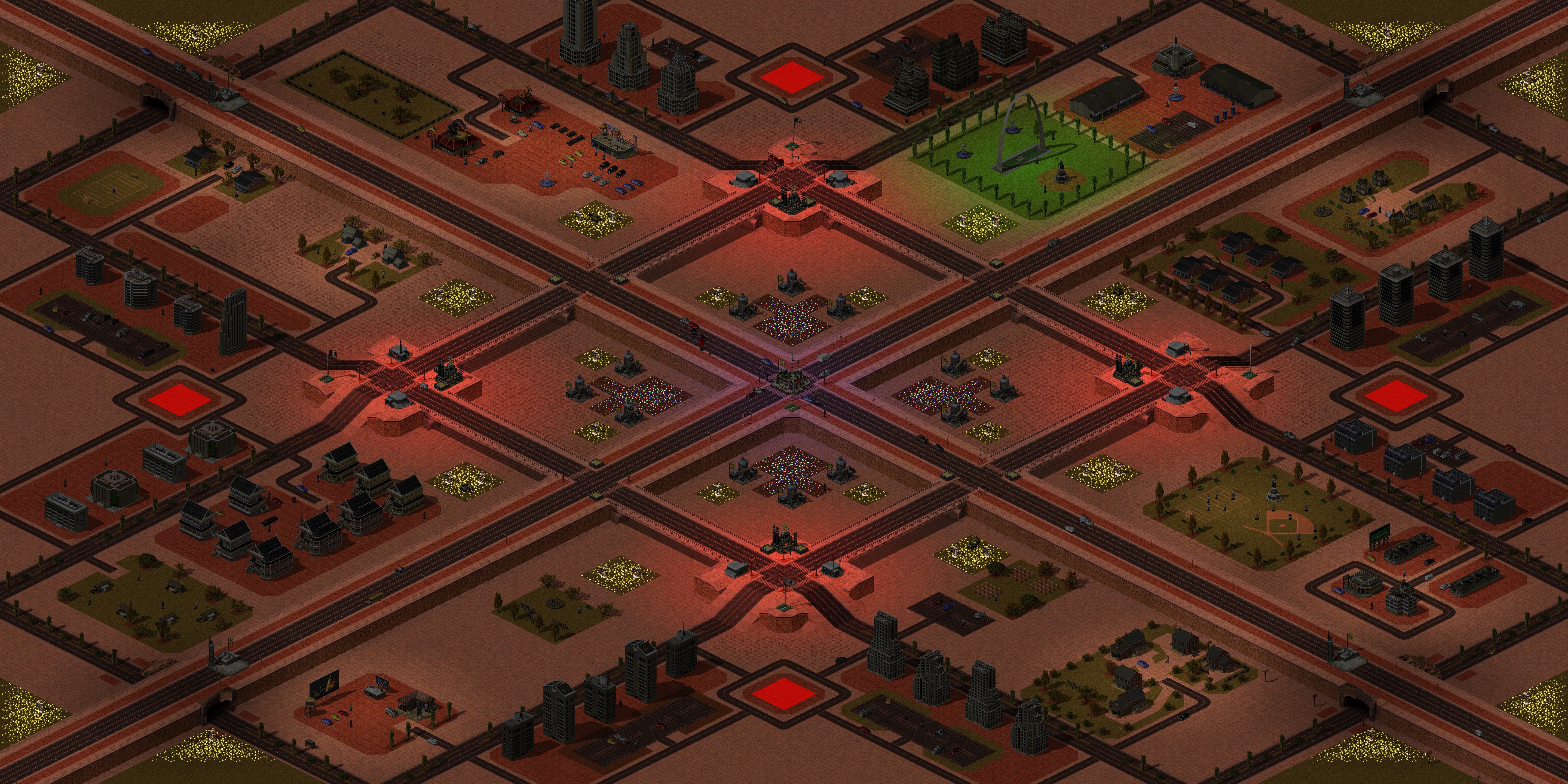 Rendered map: Tunnelling Cross by fraser101