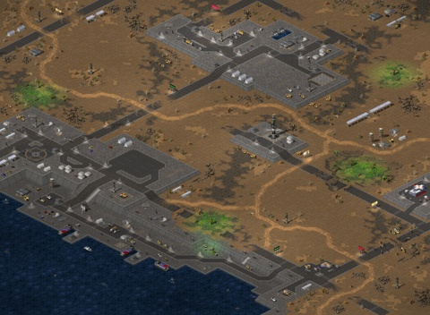 Rendered preview of oilfield