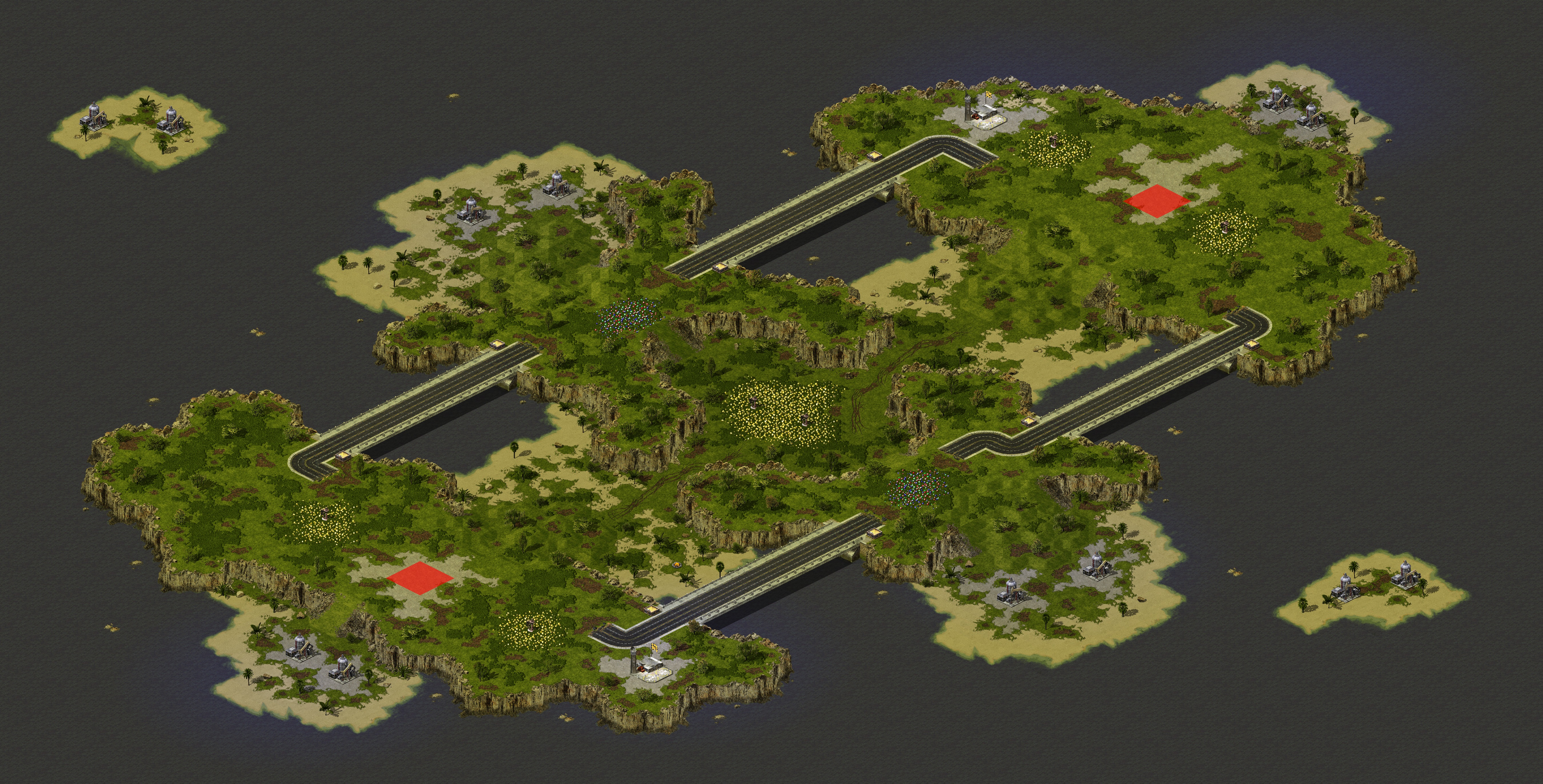 Rendered map: Meat Grinder