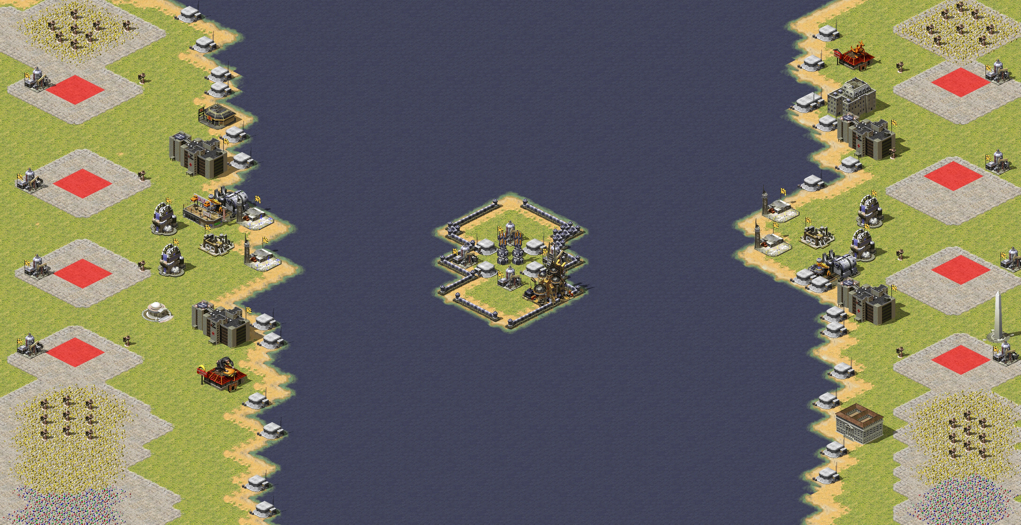 Rendered map: Super Mineral Naval 4 Oil Wells