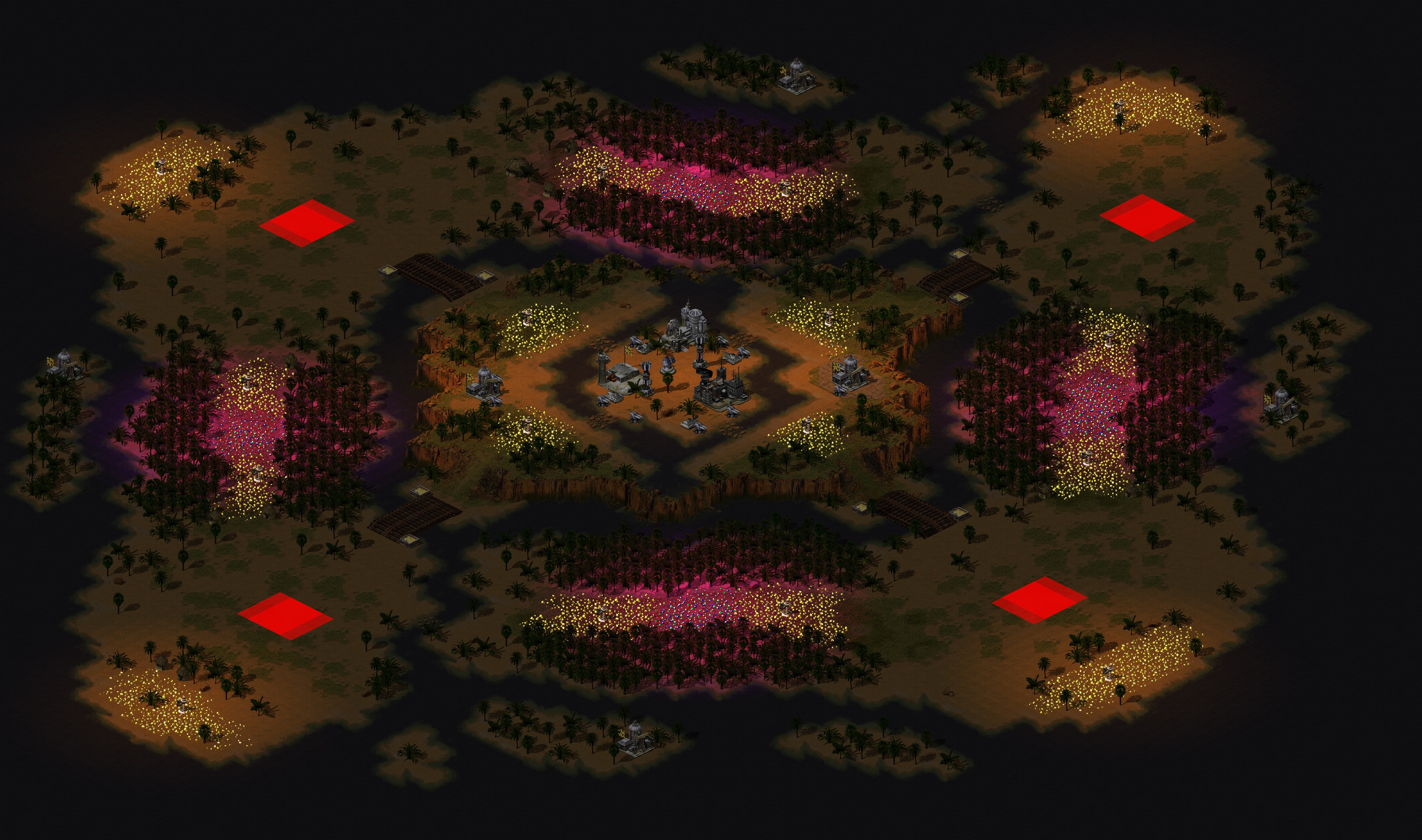 Rendered map: Einstein's Island Resort