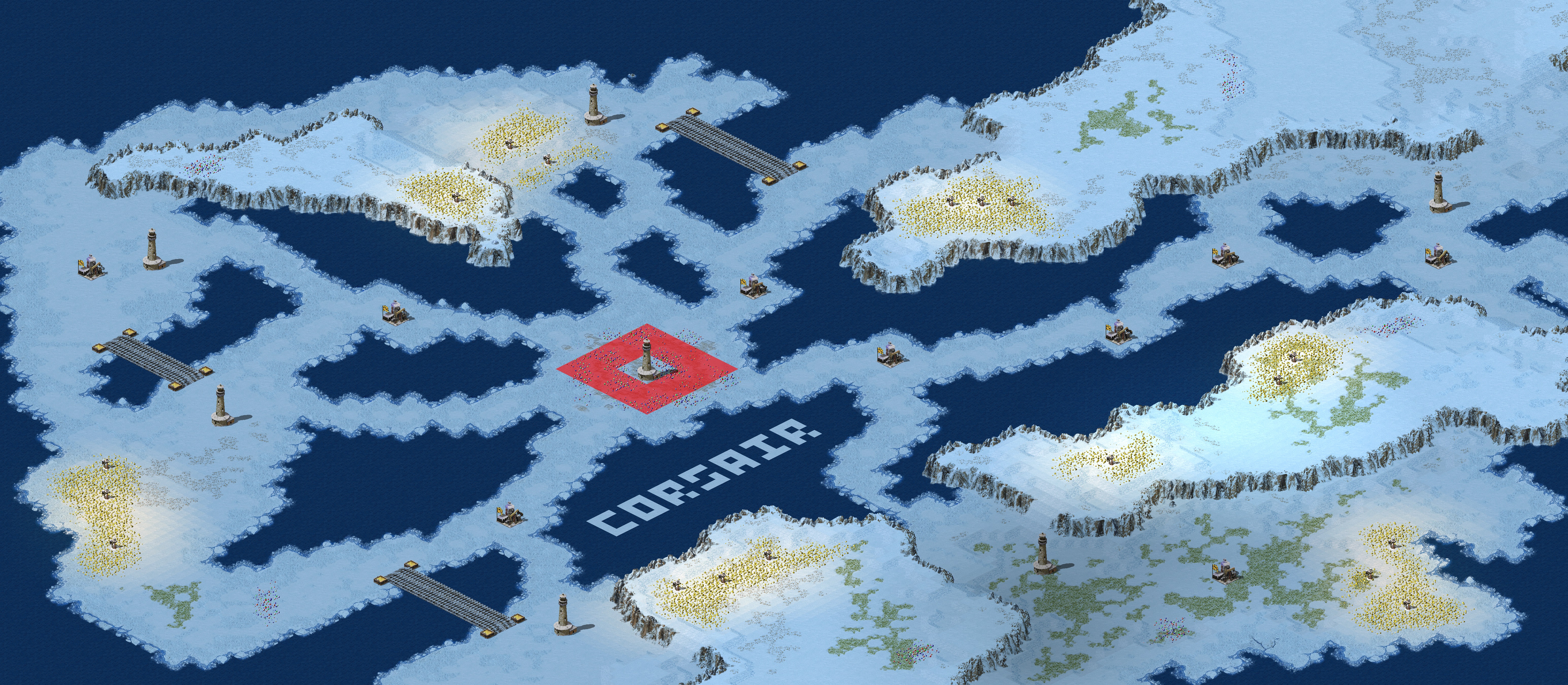 Rendered map: 白令女皇的游戏