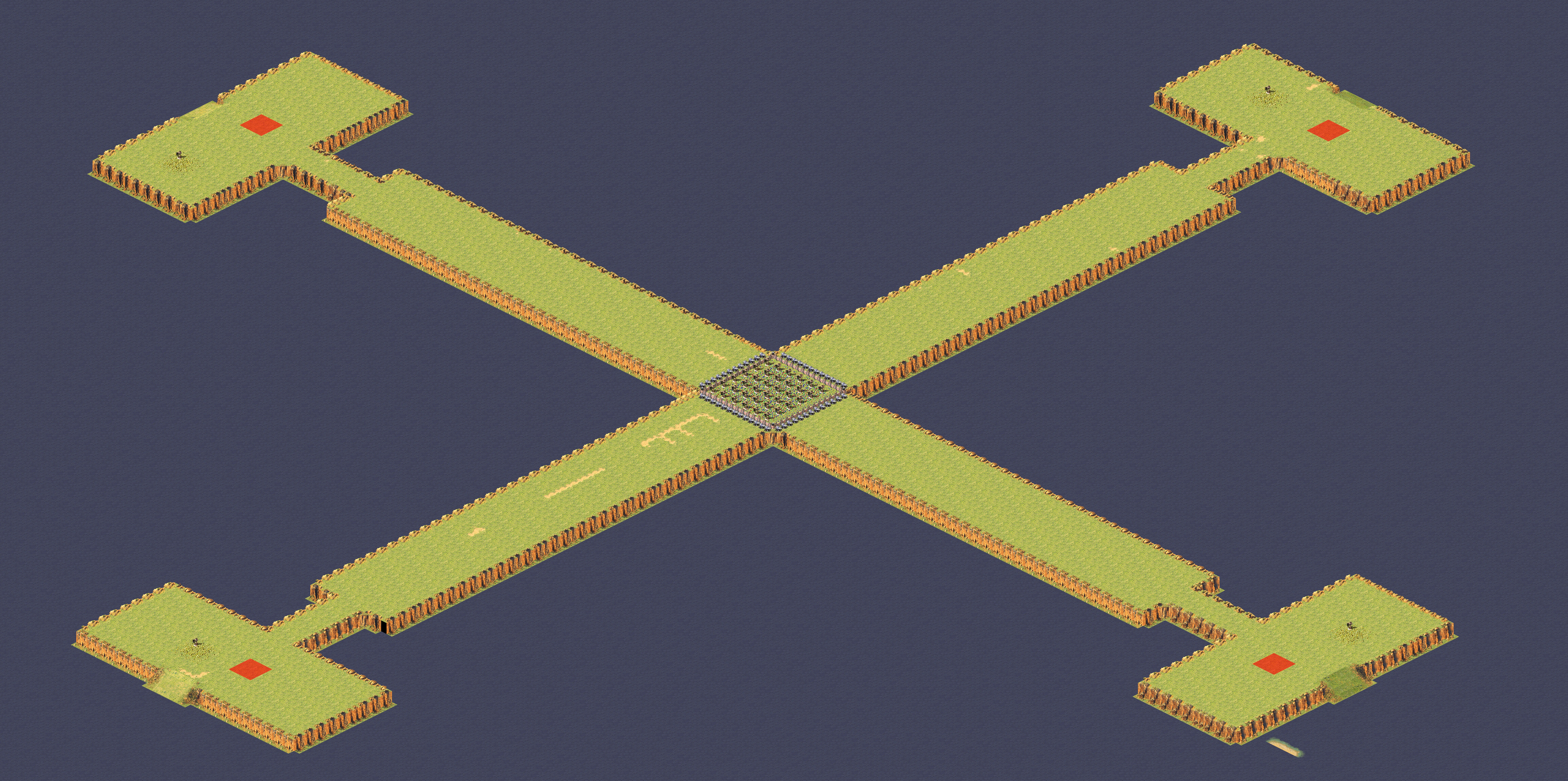 Rendered map: Terror War Island