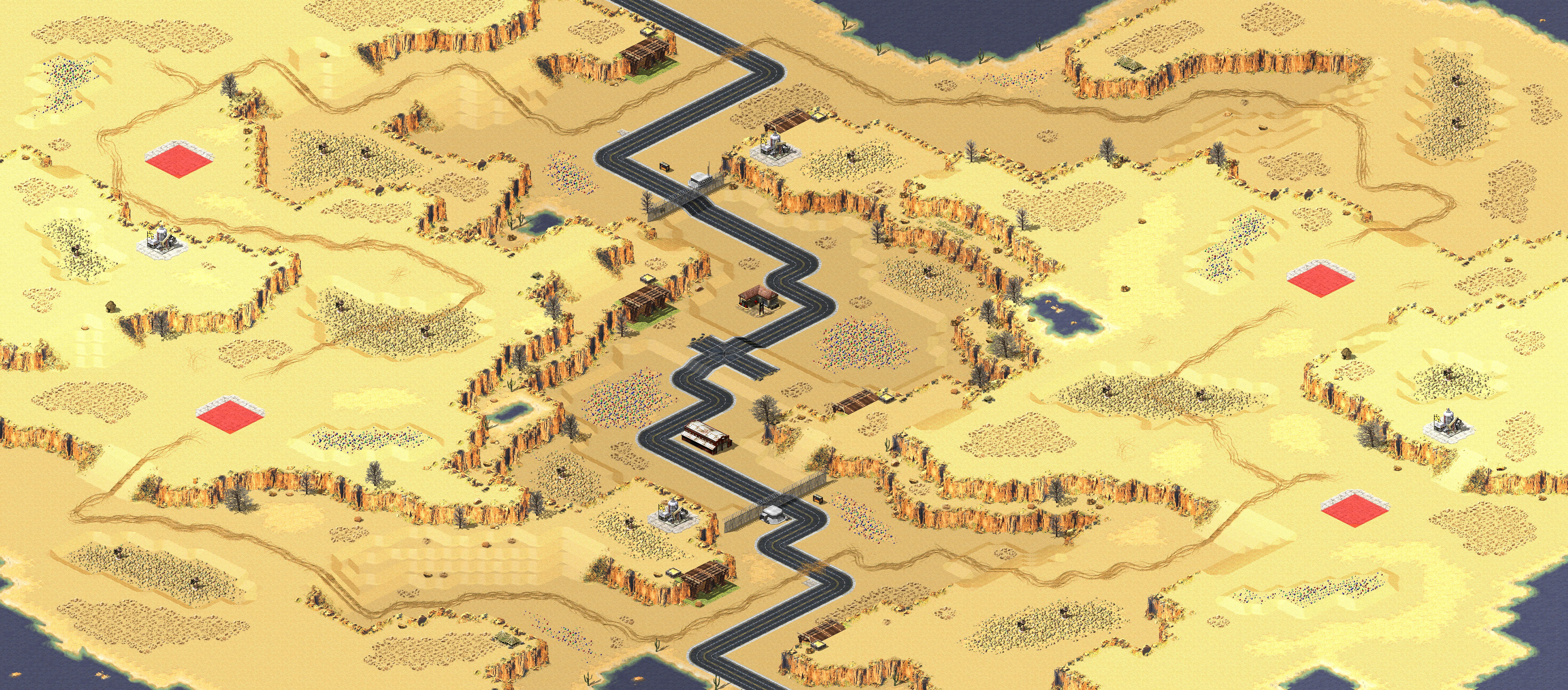 Rendered map: Desert Fox Hunt