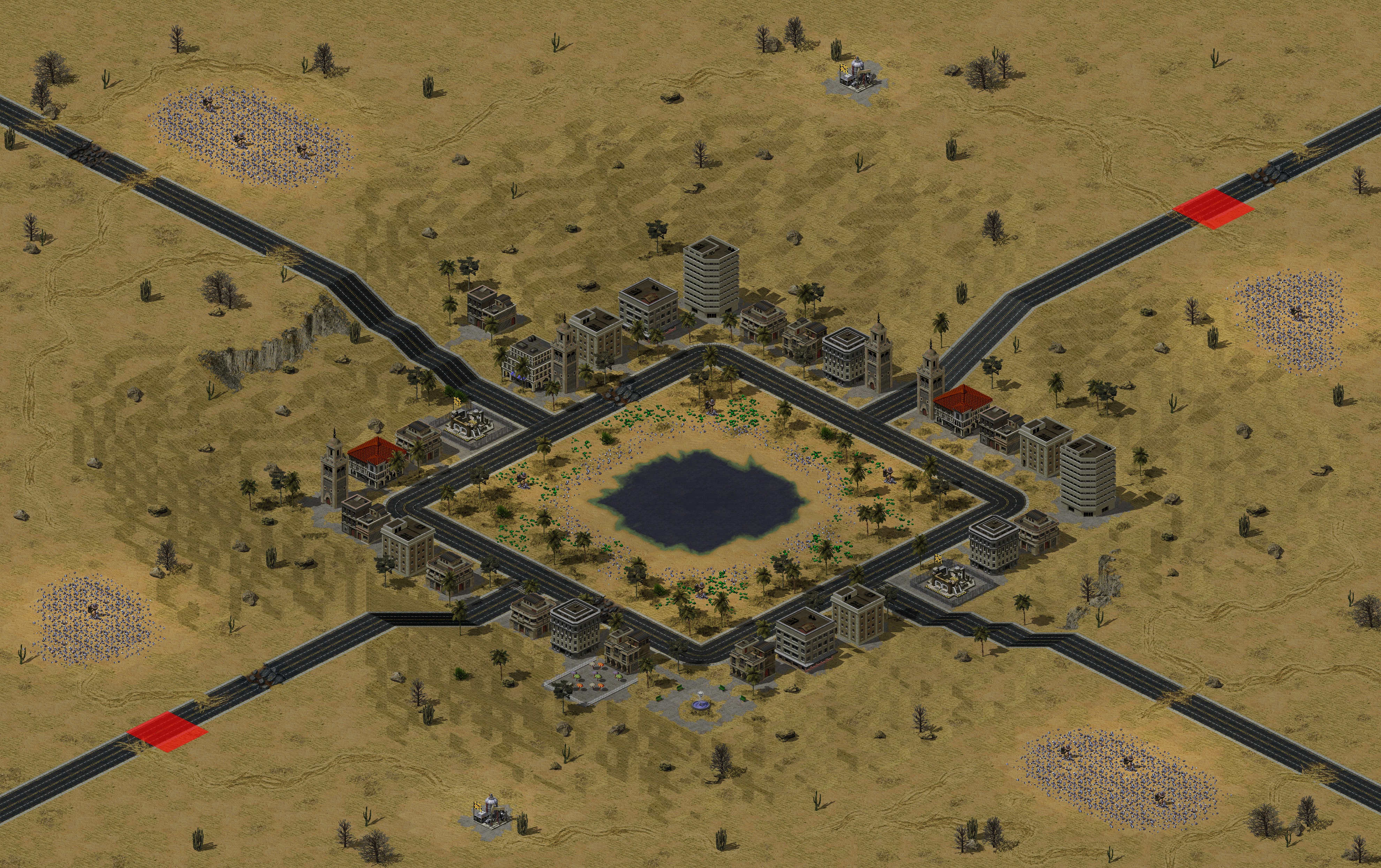 Rendered map: [Pro] [2] Sahara Mirage