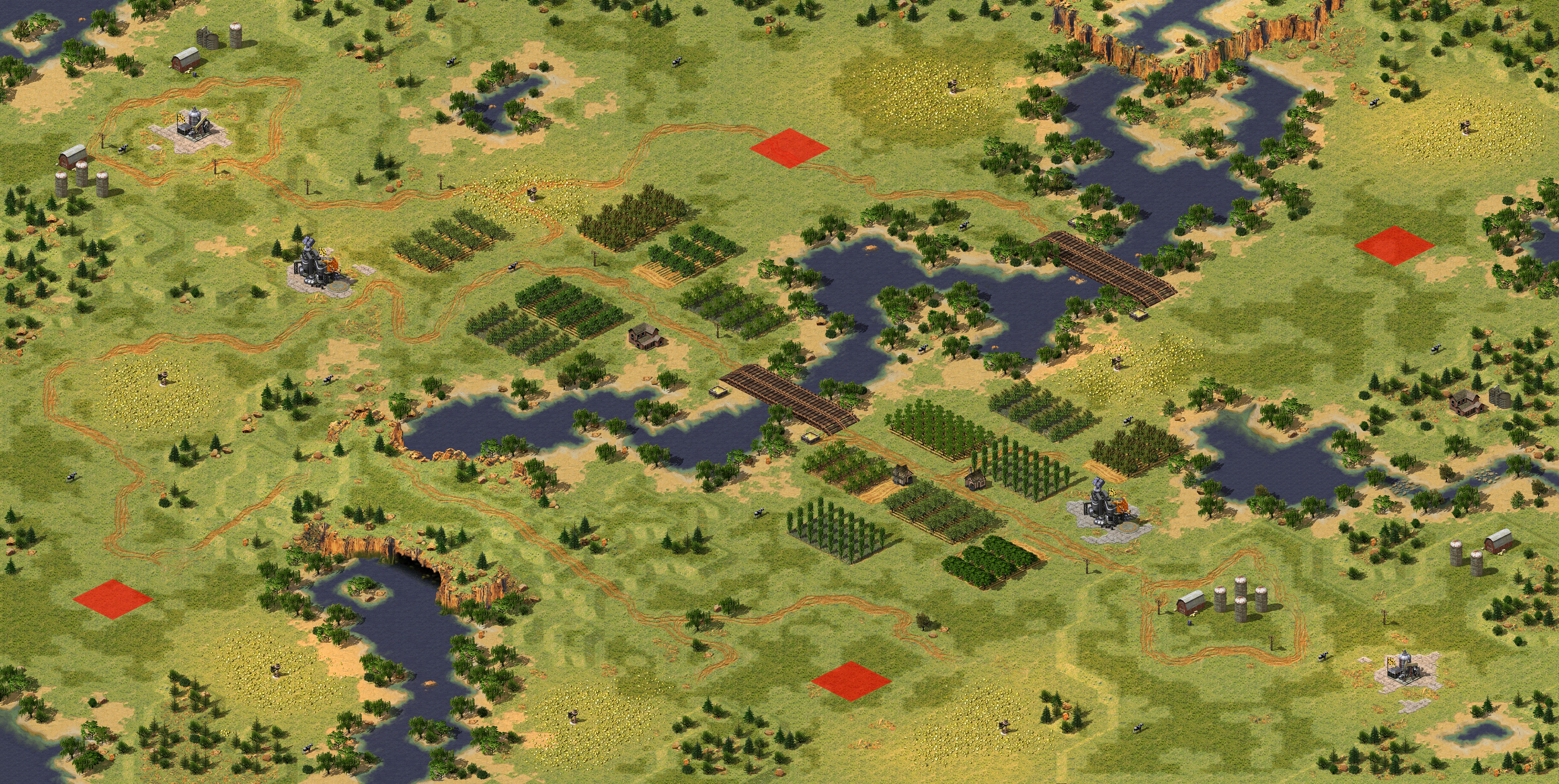 Rendered map: 原版增益-心脏地带