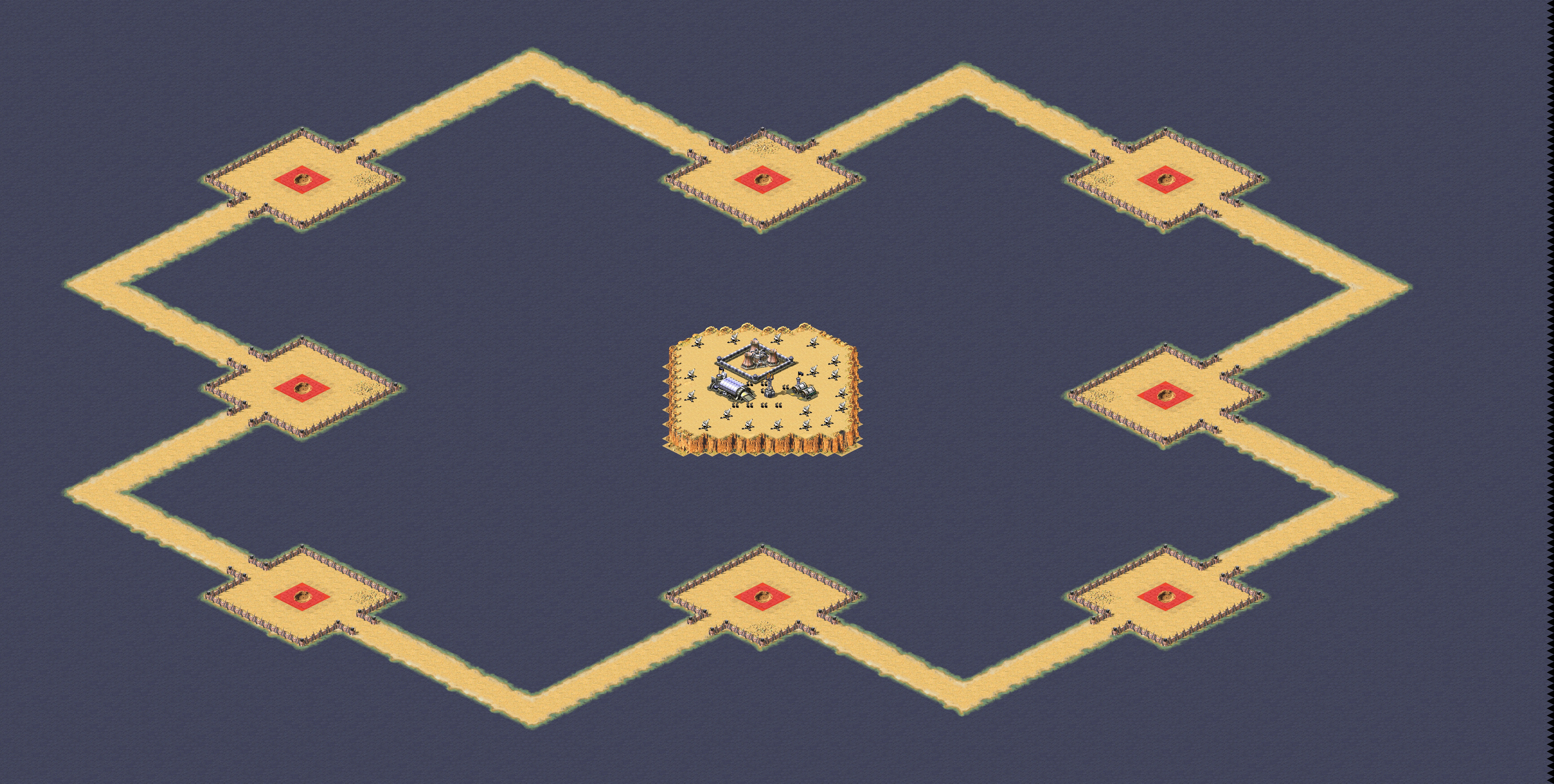 Rendered map: Patch Fortress