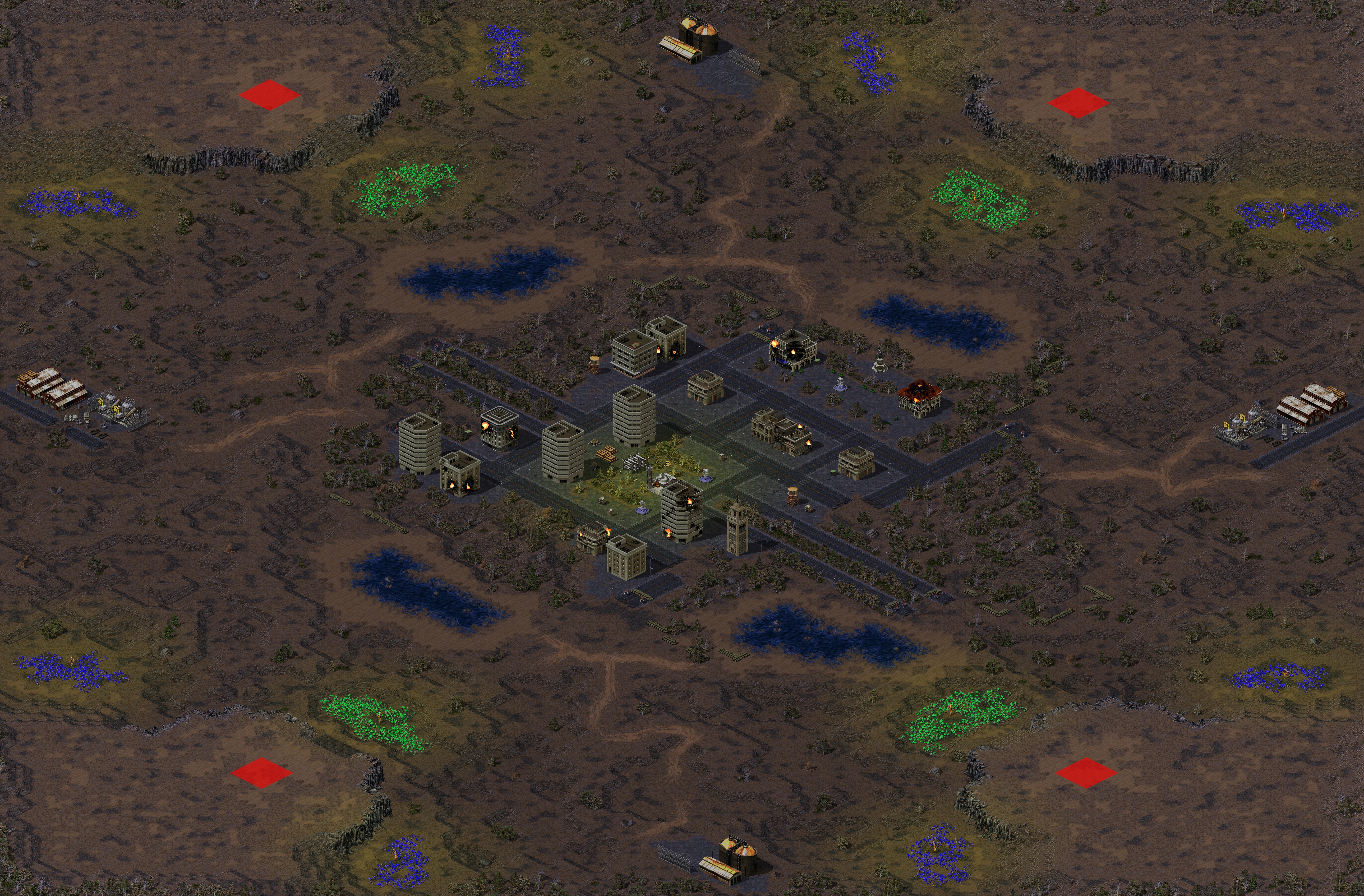 Rendered map: (4) Ruined Oasis