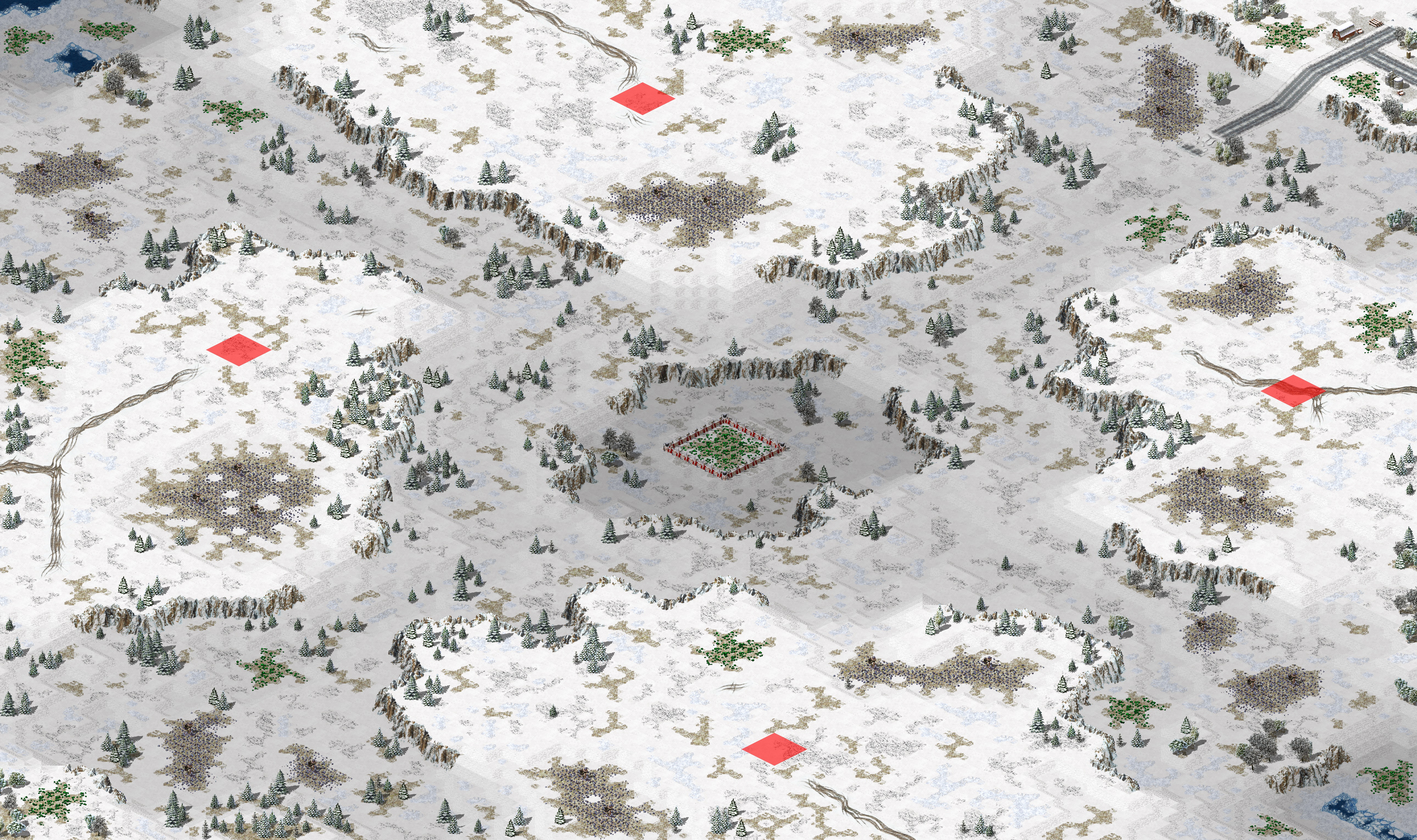 Rendered map: Coldest Peak