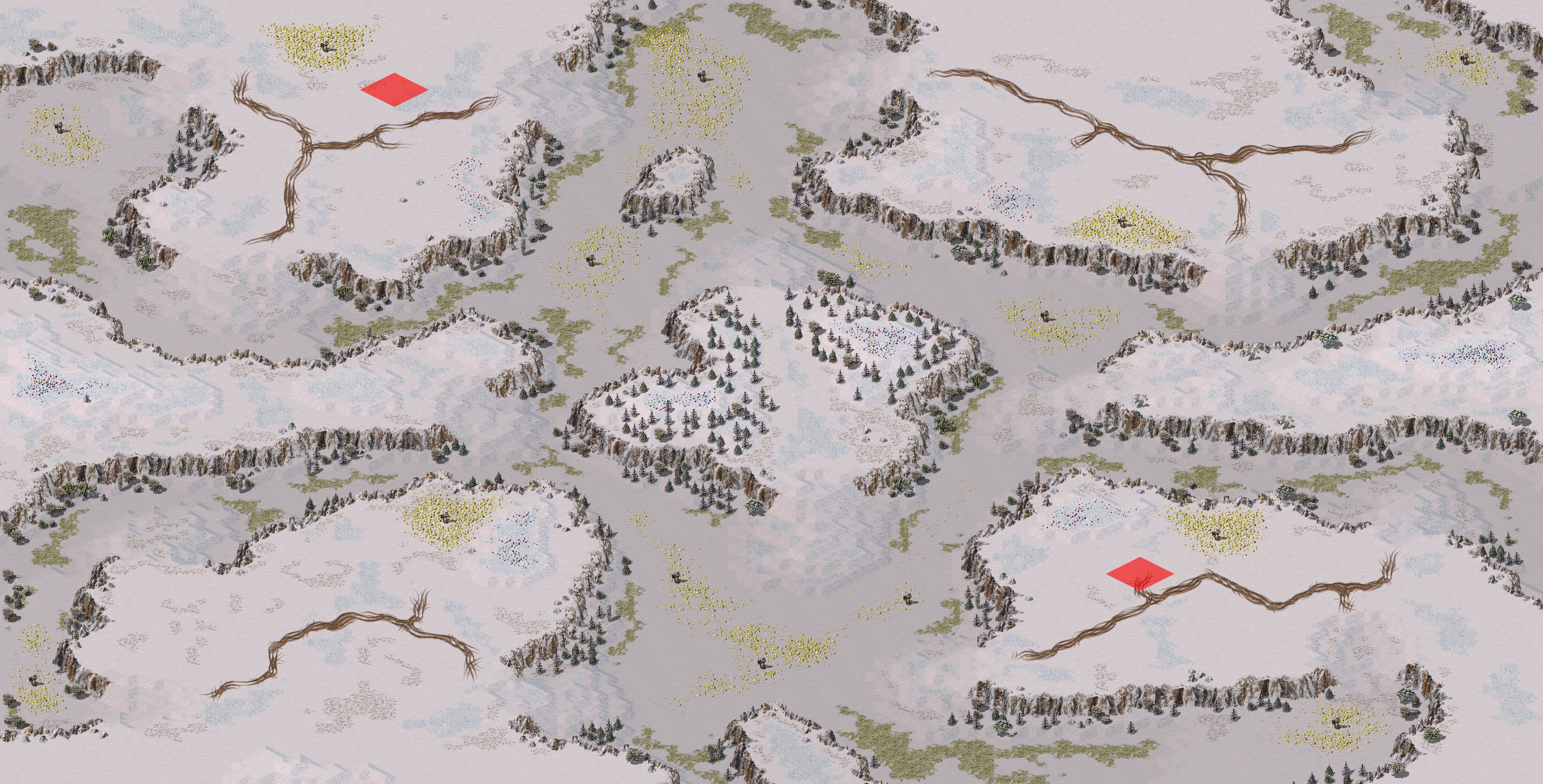 Rendered map: Snow Valley (2)