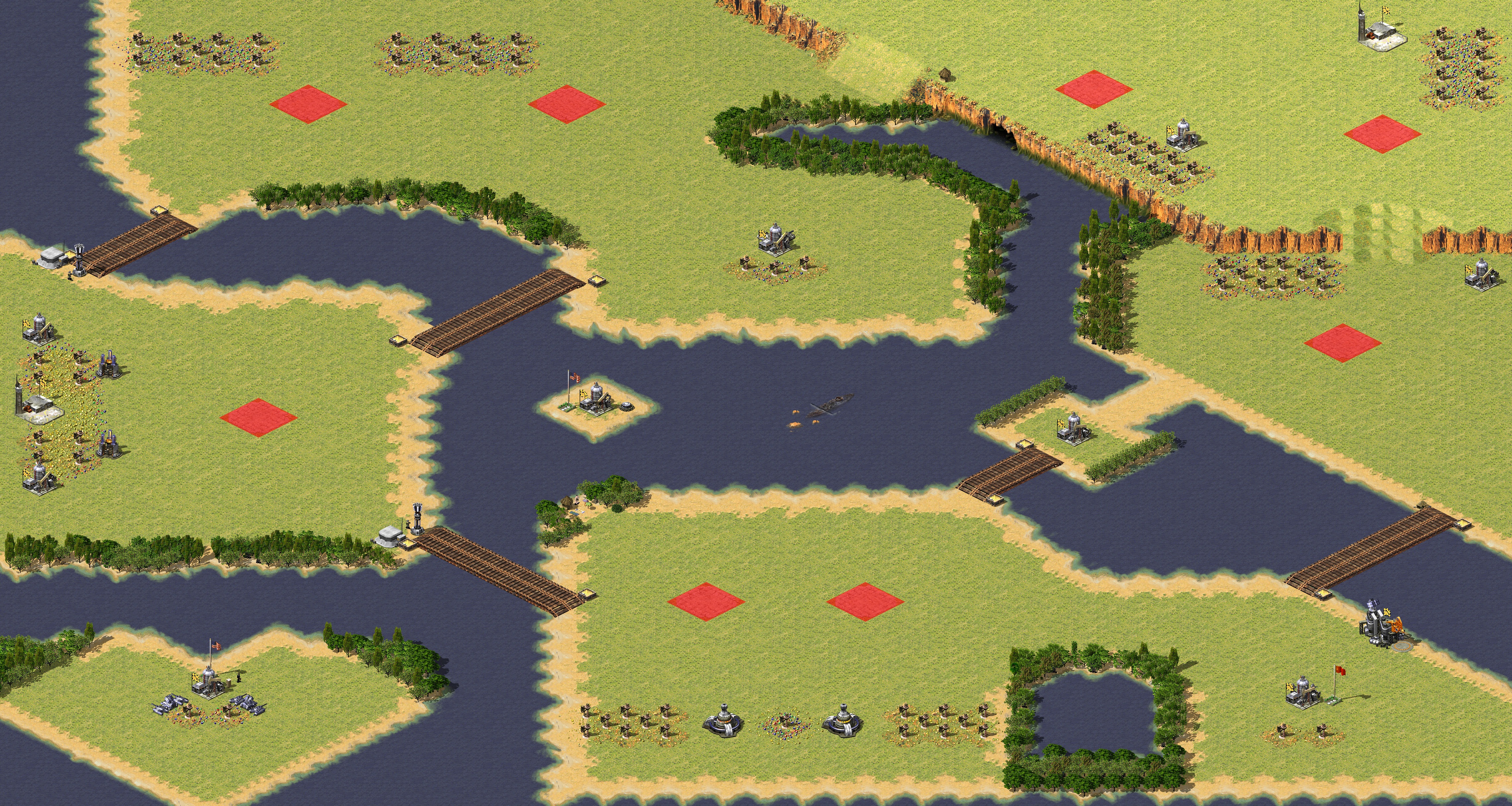 Rendered map: Treachery (3v2v2v1)