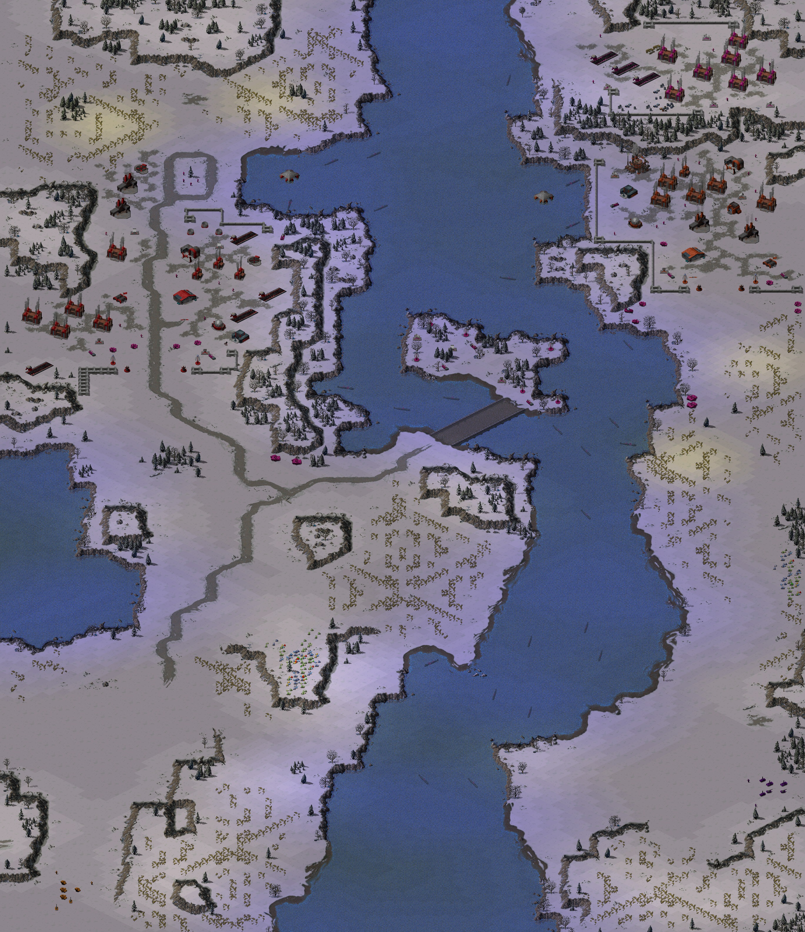 Rendered map: Allies 12: Naval Superiority