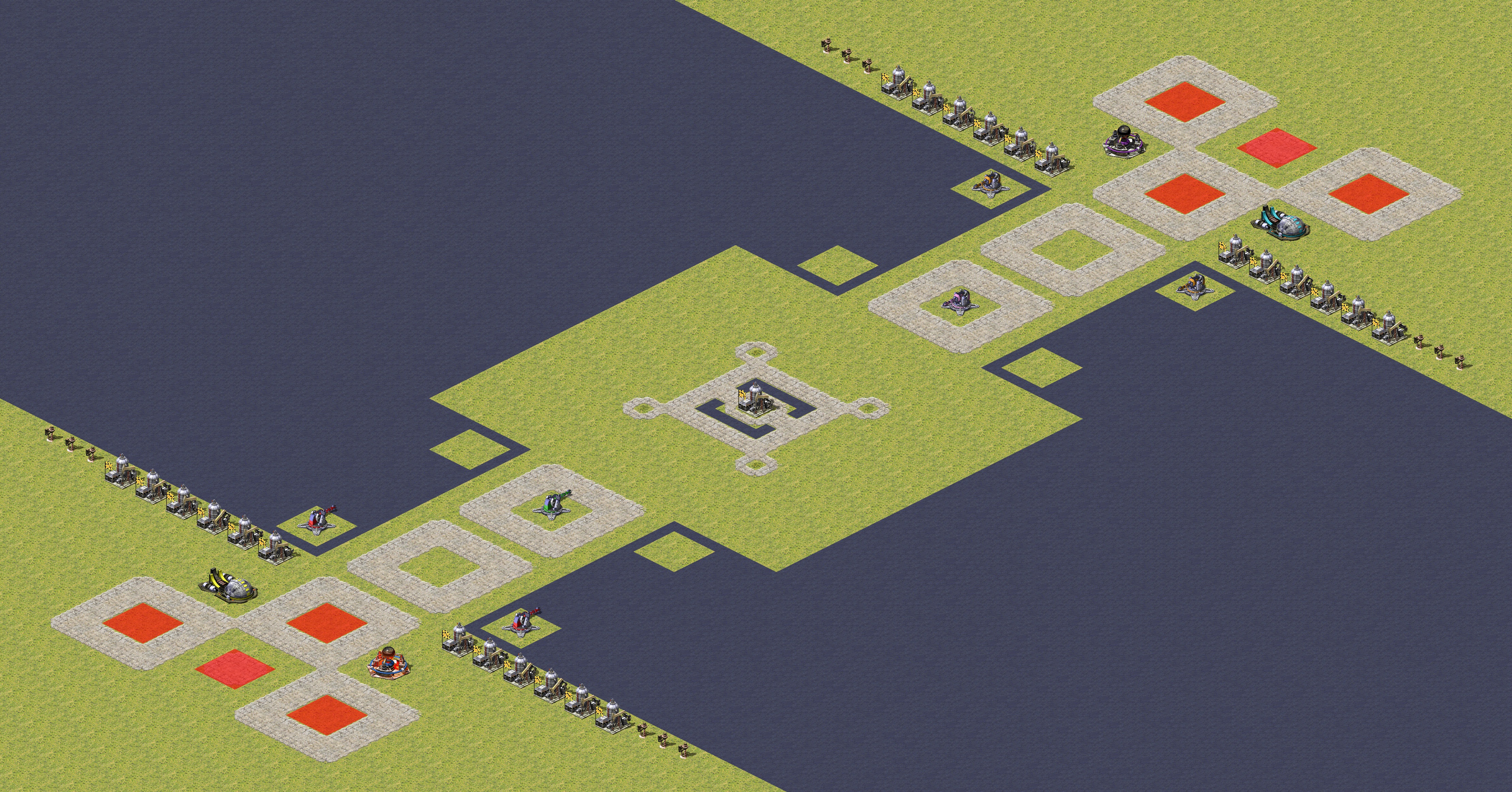 Rendered map: Fair Team Battle Patch (4v4)