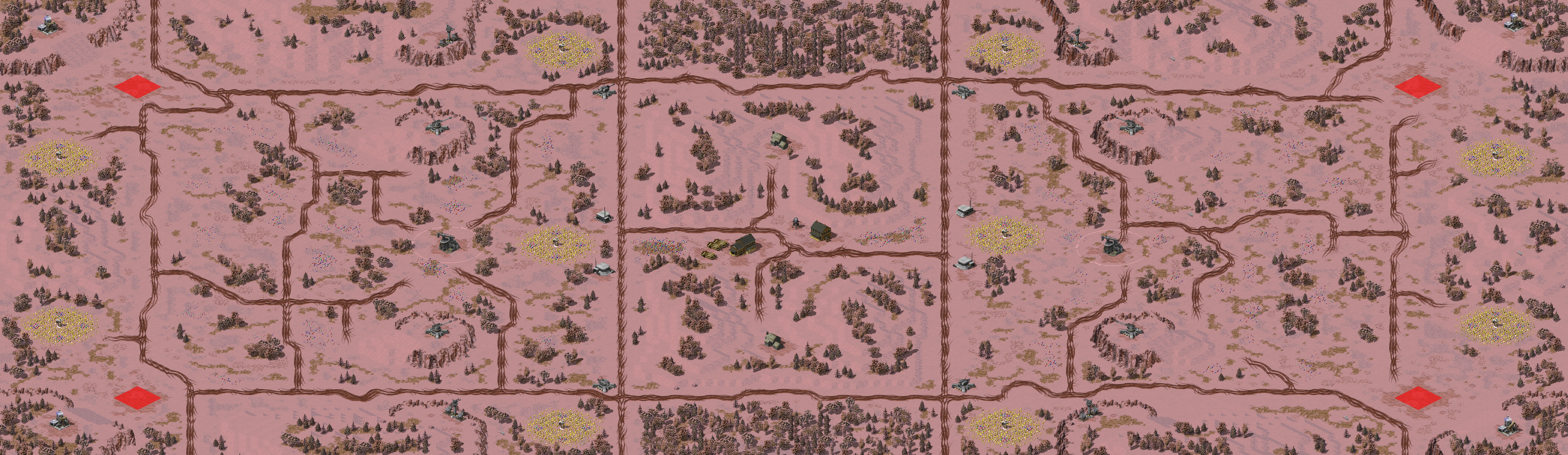Rendered map: Blue Hawaii
