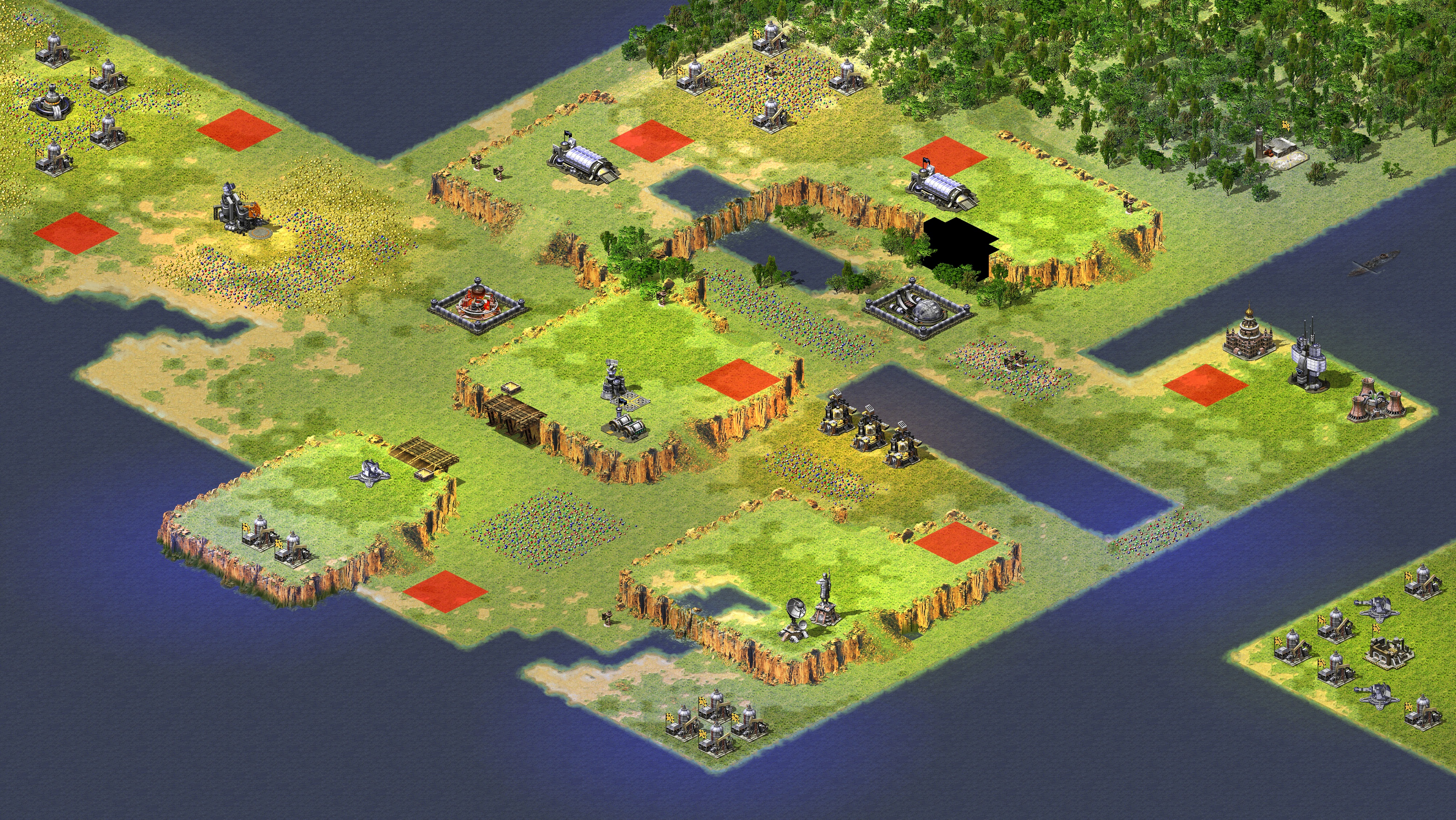 Rendered map: Unfair Patch (Island Crisis 2)