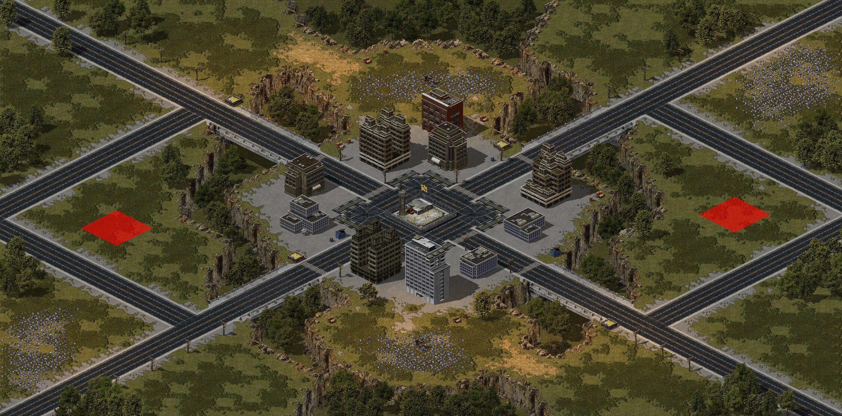 Rendered map: Urban Rush