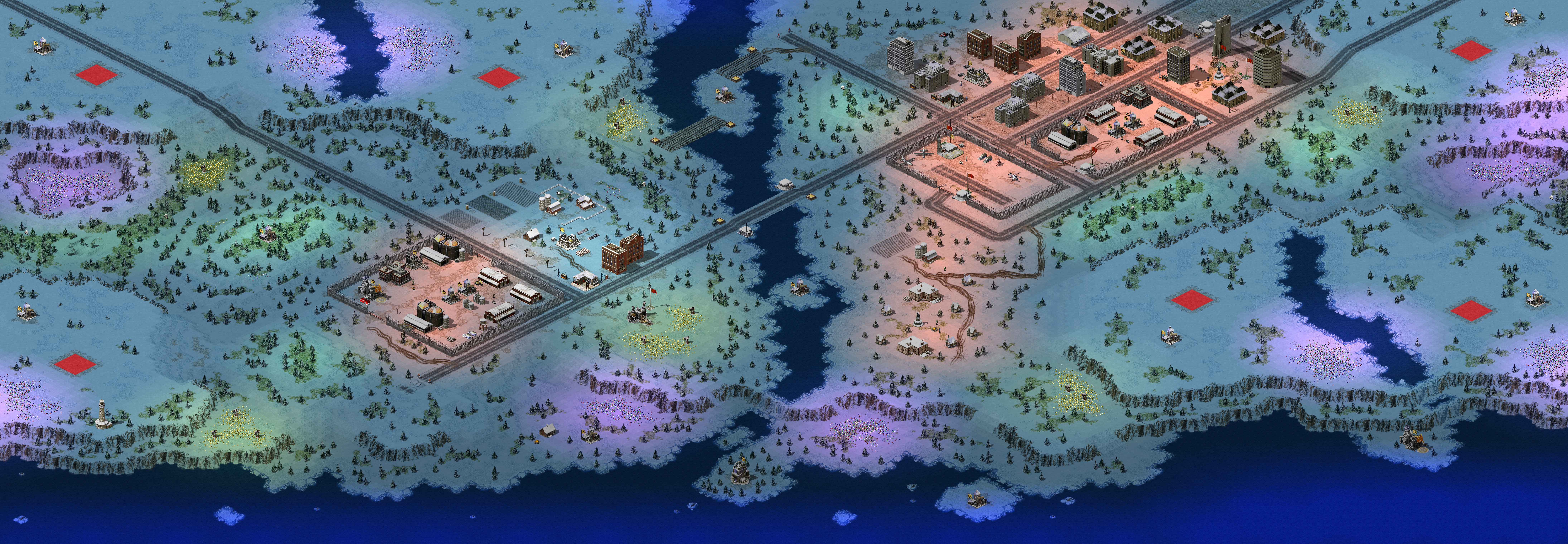Rendered map: Russian Raid