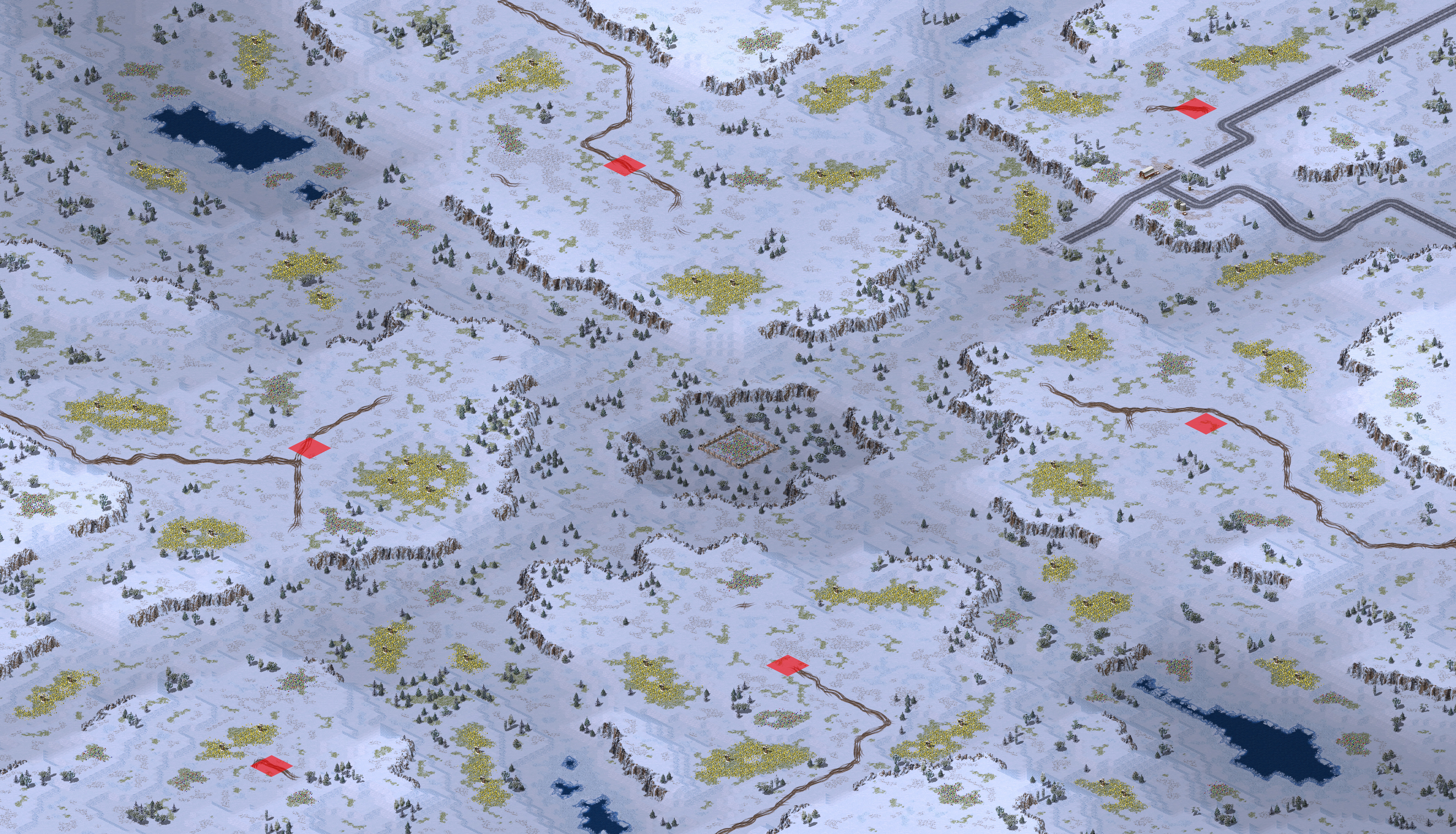 Rendered map: Buffed Frozen Peak 33