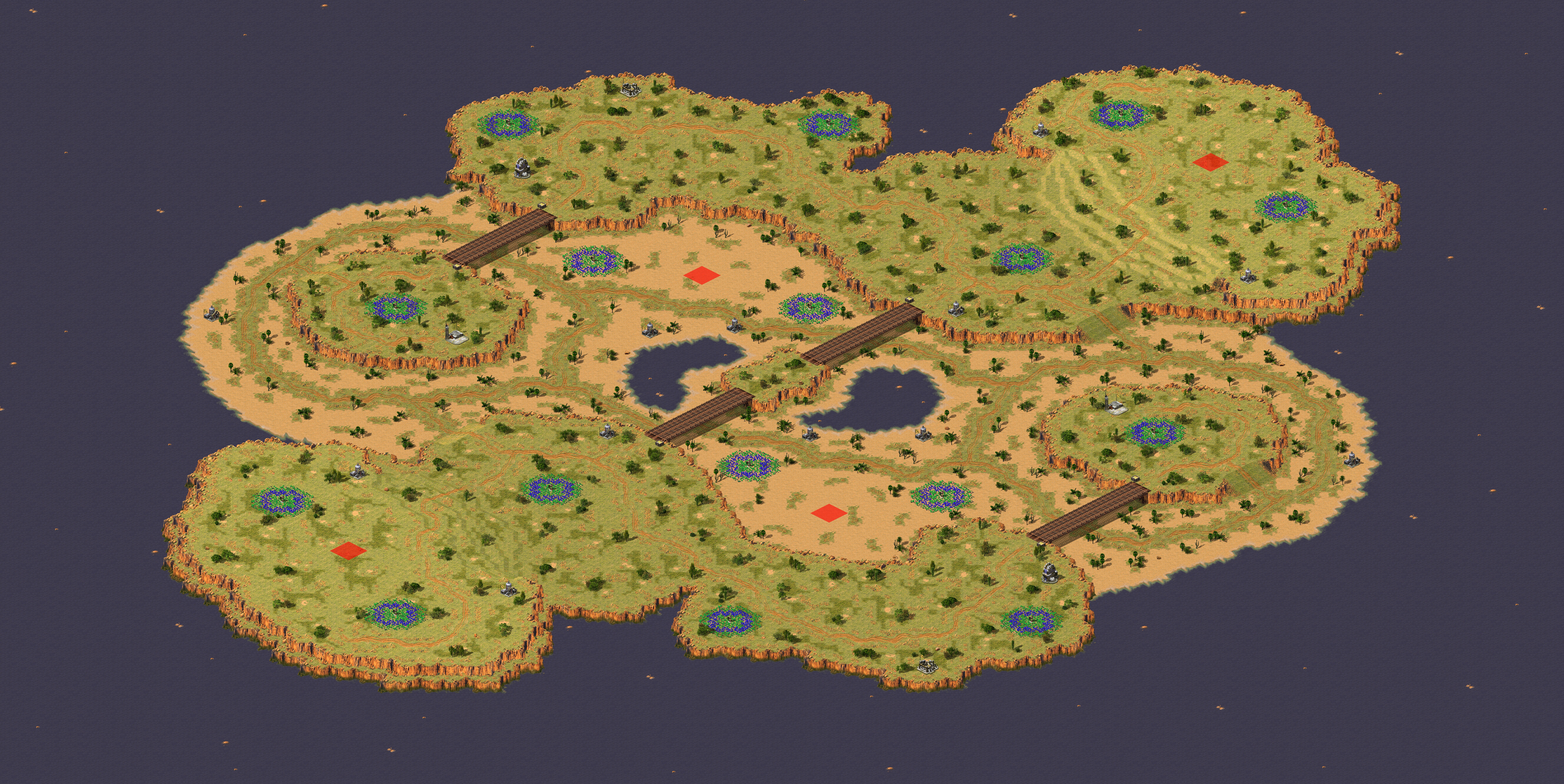 Rendered map: (4) Cuffed Cove