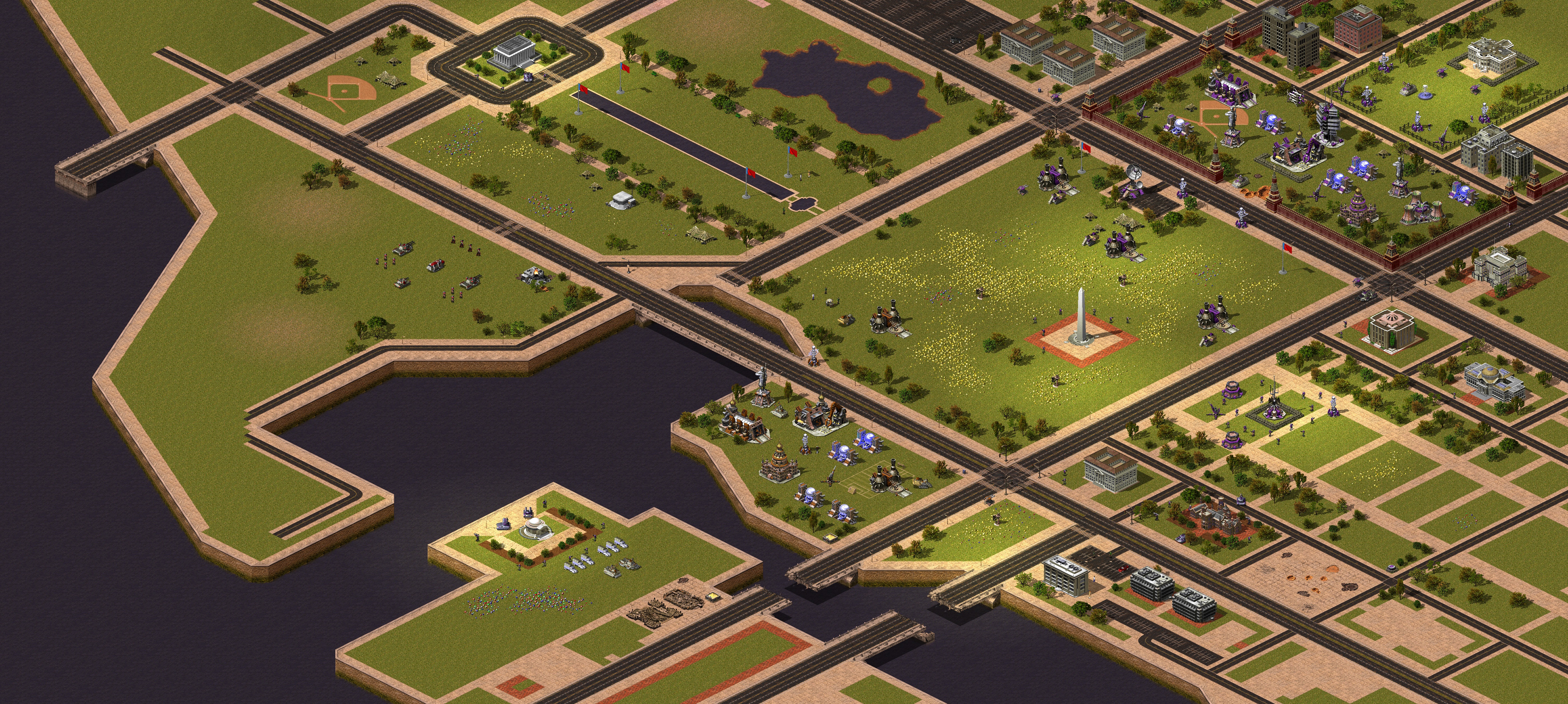 Rendered map: Soviet Mission 8: Desecration