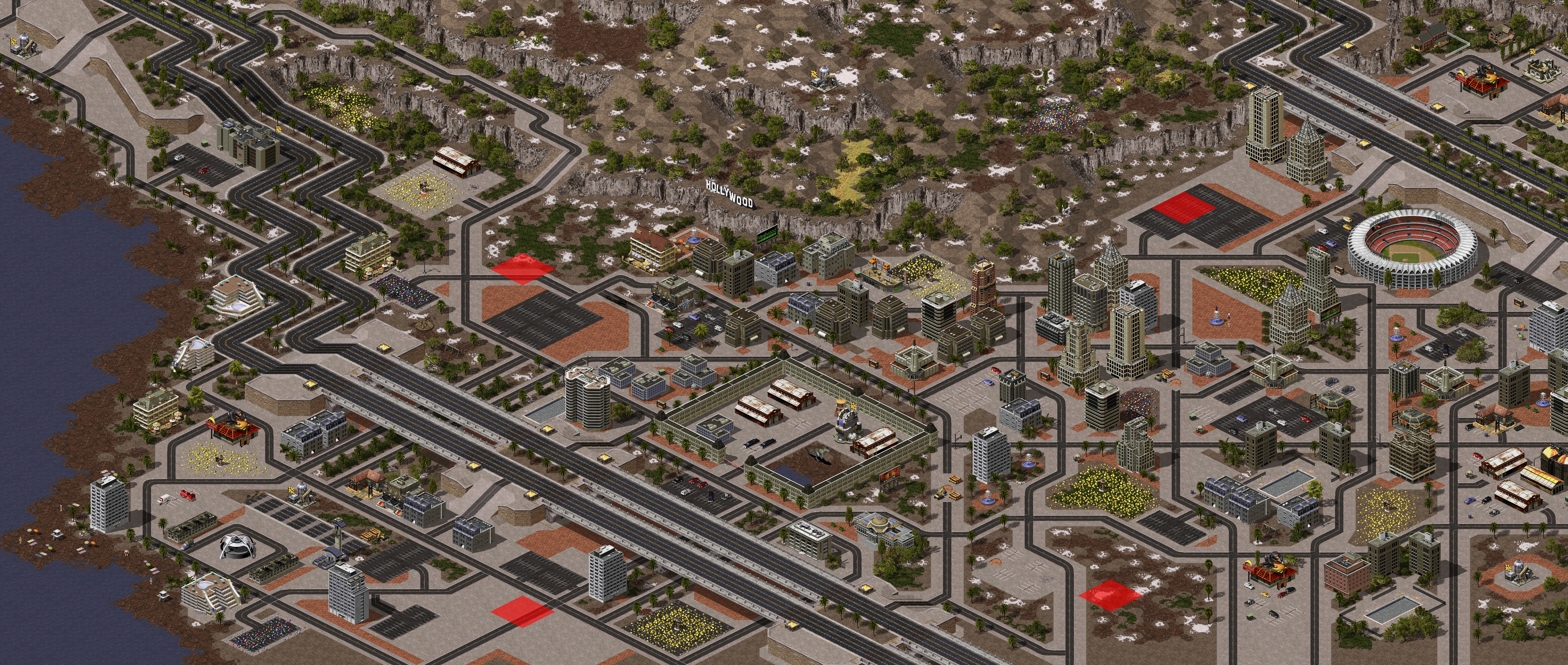 Rendered map: Rush Hour