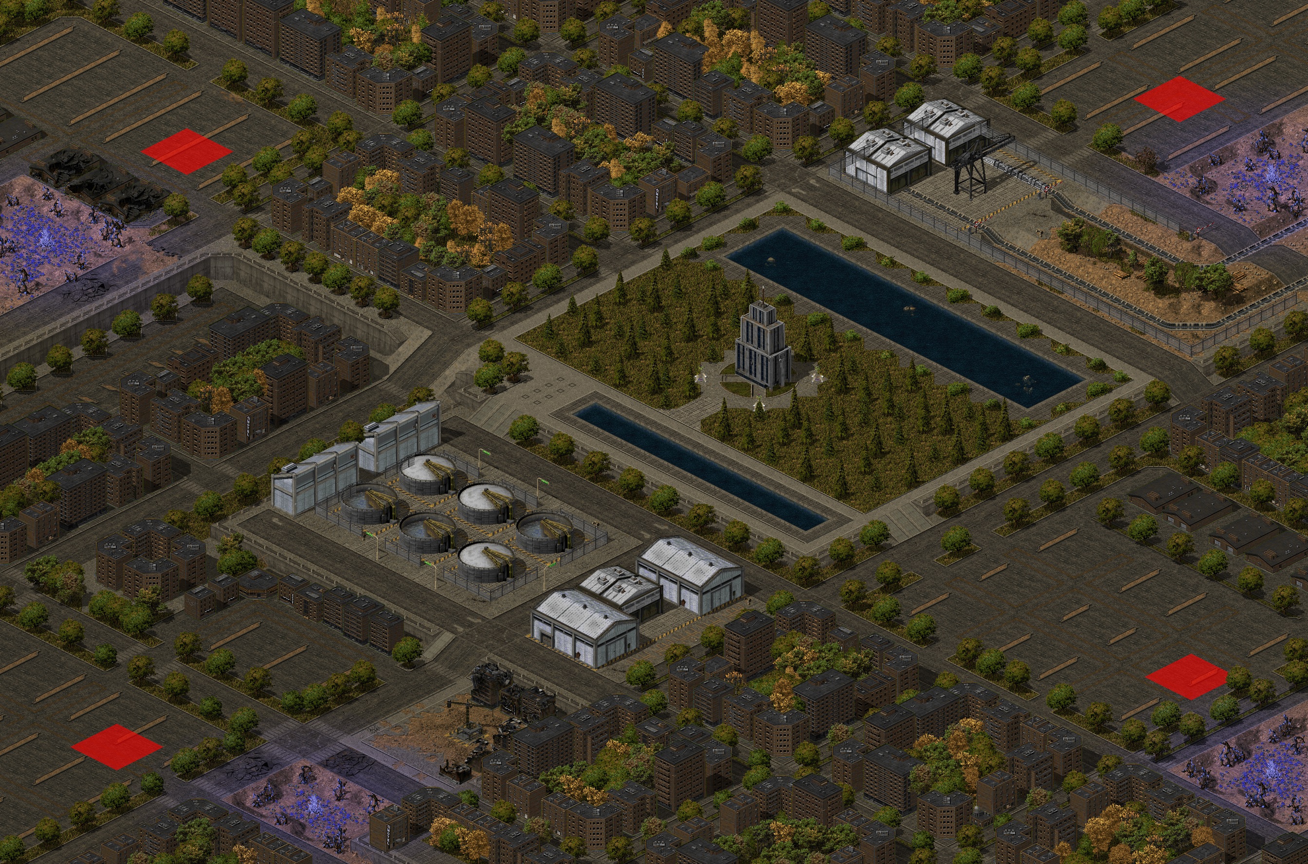 Rendered map: [4] Kappa City