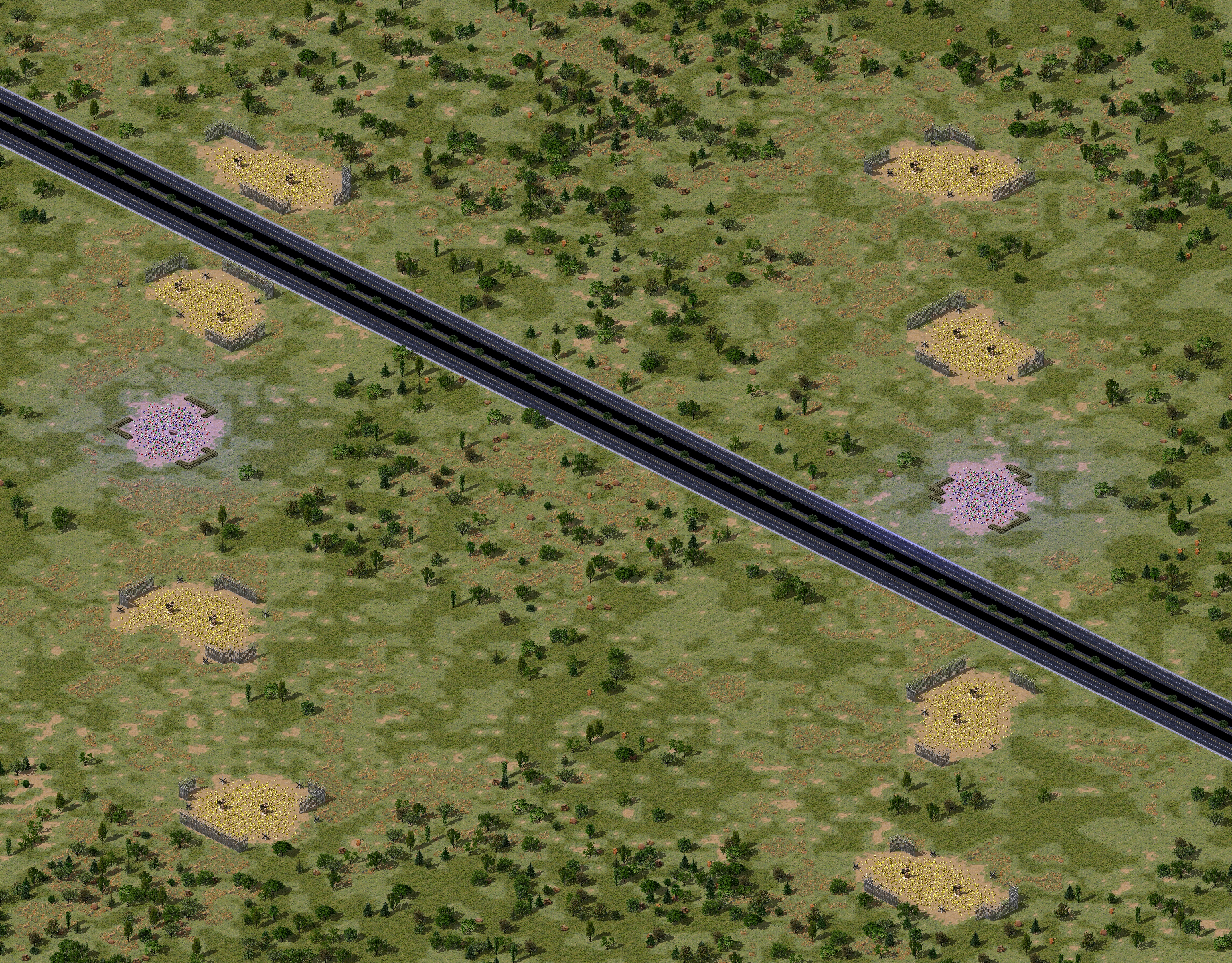 Rendered map: 200号高速公路