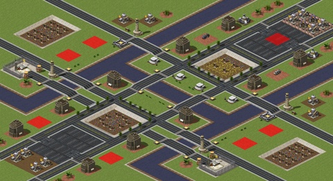 Rendered preview of 2024红警混战王-运河