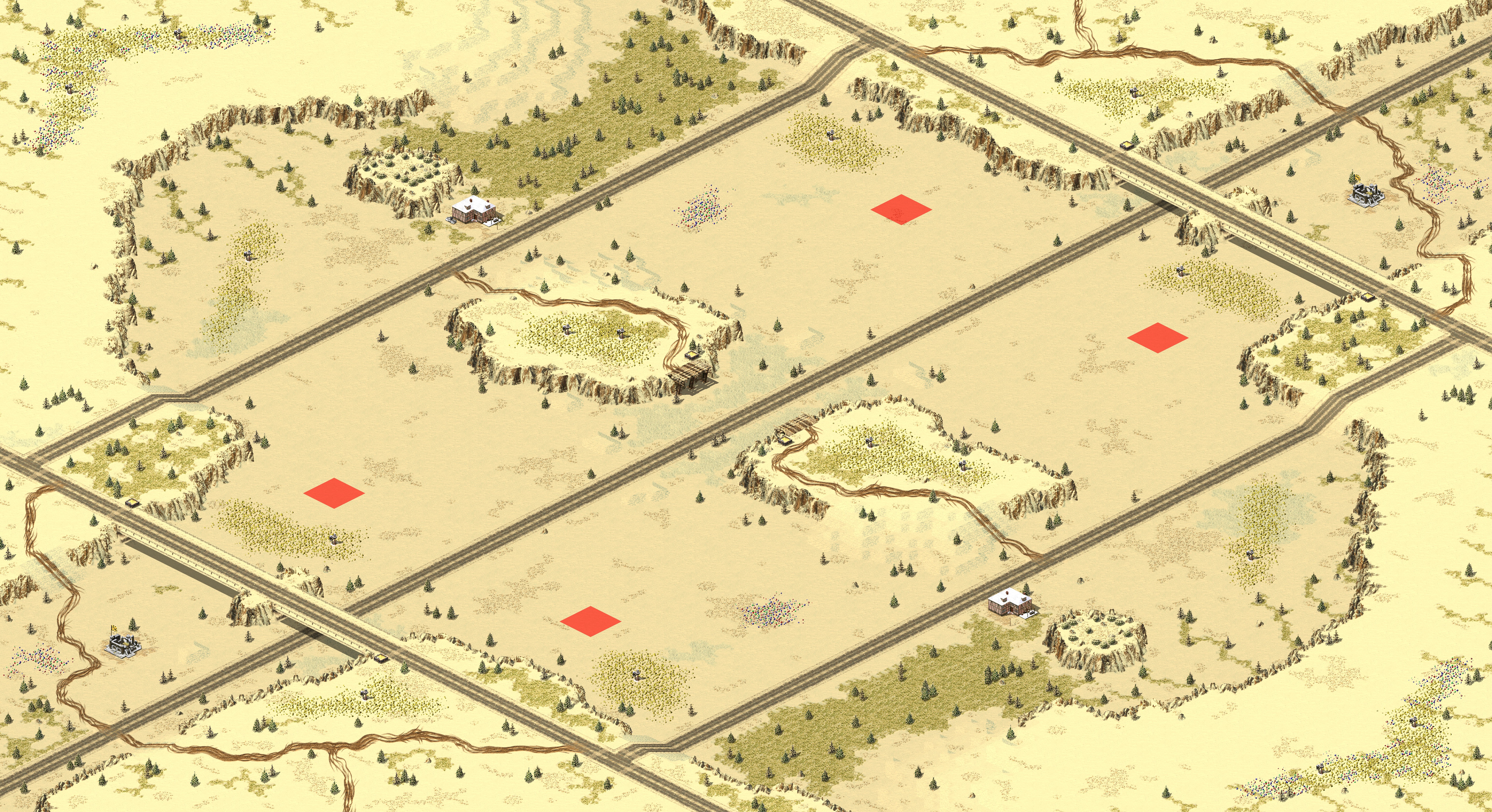Rendered map: 断桥
