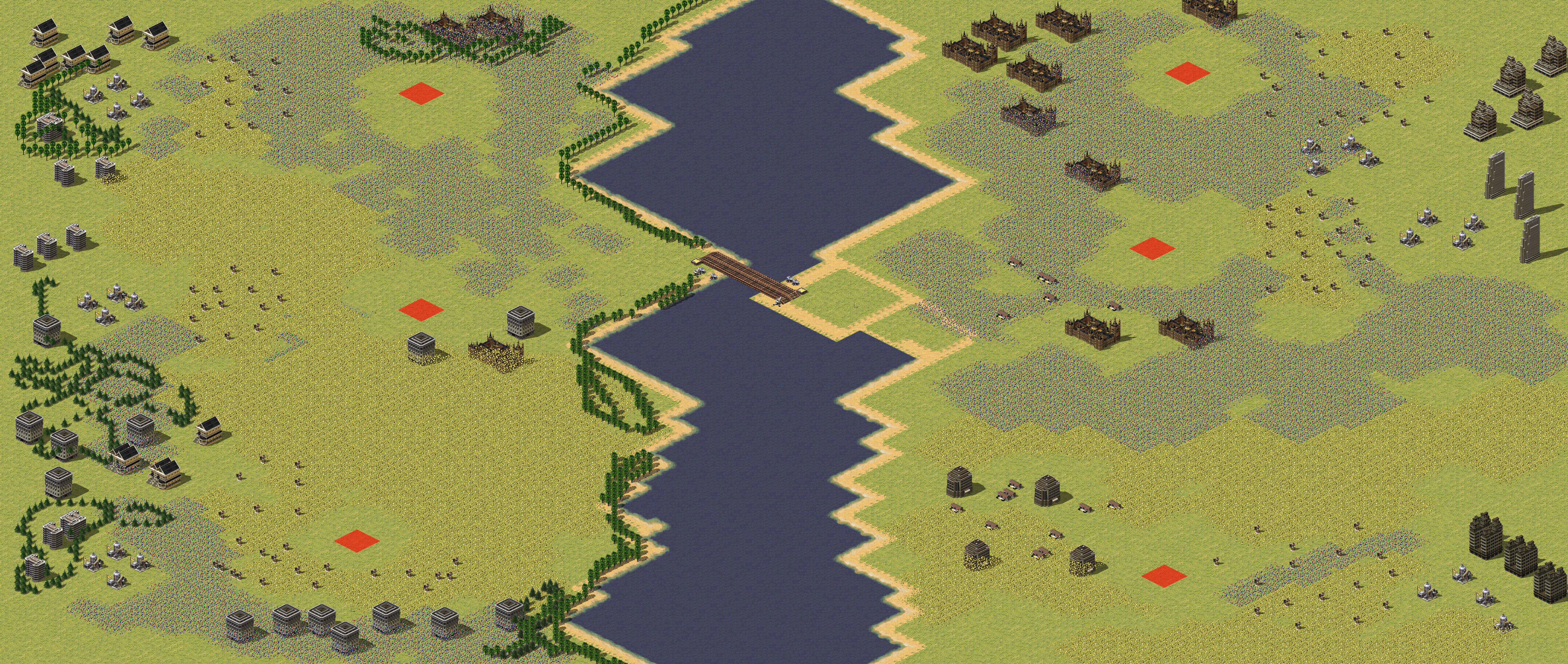 Rendered map: Land 3v3