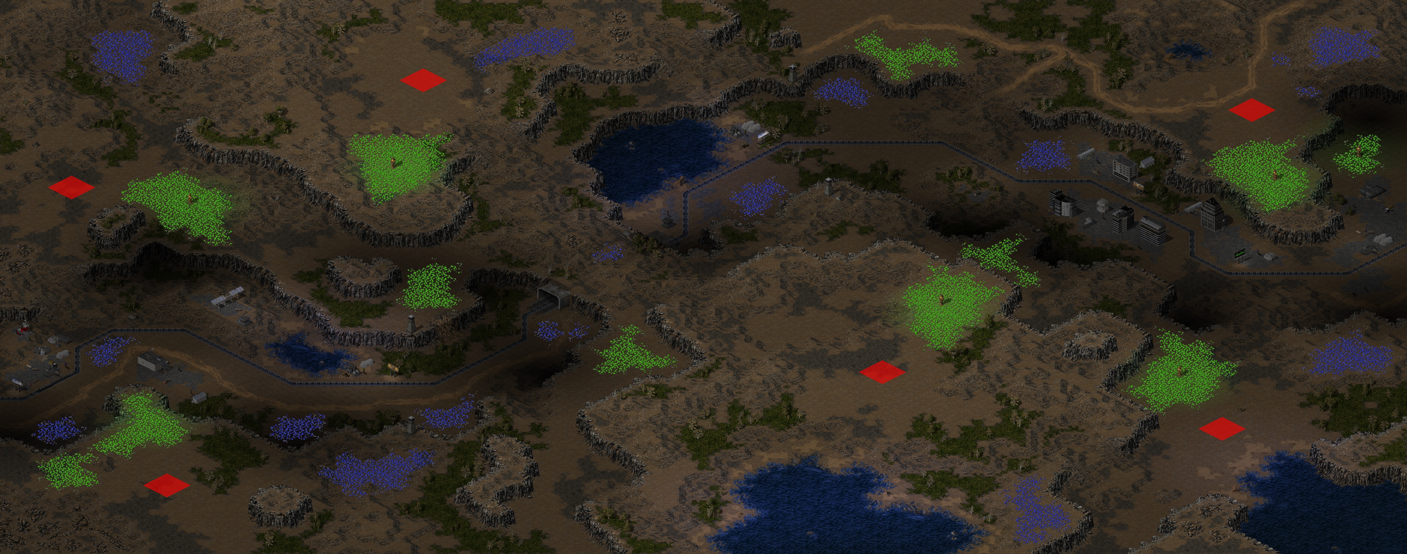 Rendered map: Casey's Canyon