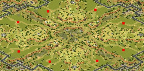 Rendered preview of Canyon Standoff Melee