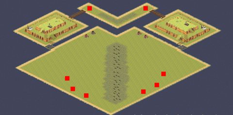 Rendered preview of Rush Twin Towers