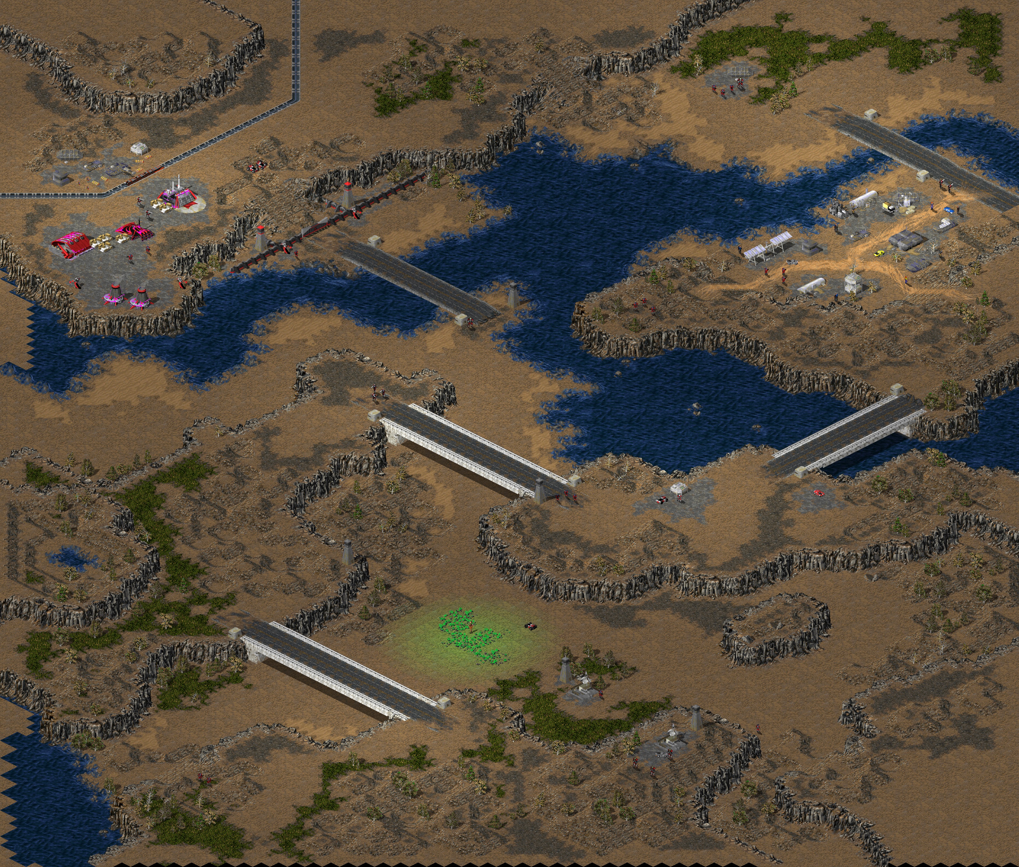 Rendered map: Capture Train Station
