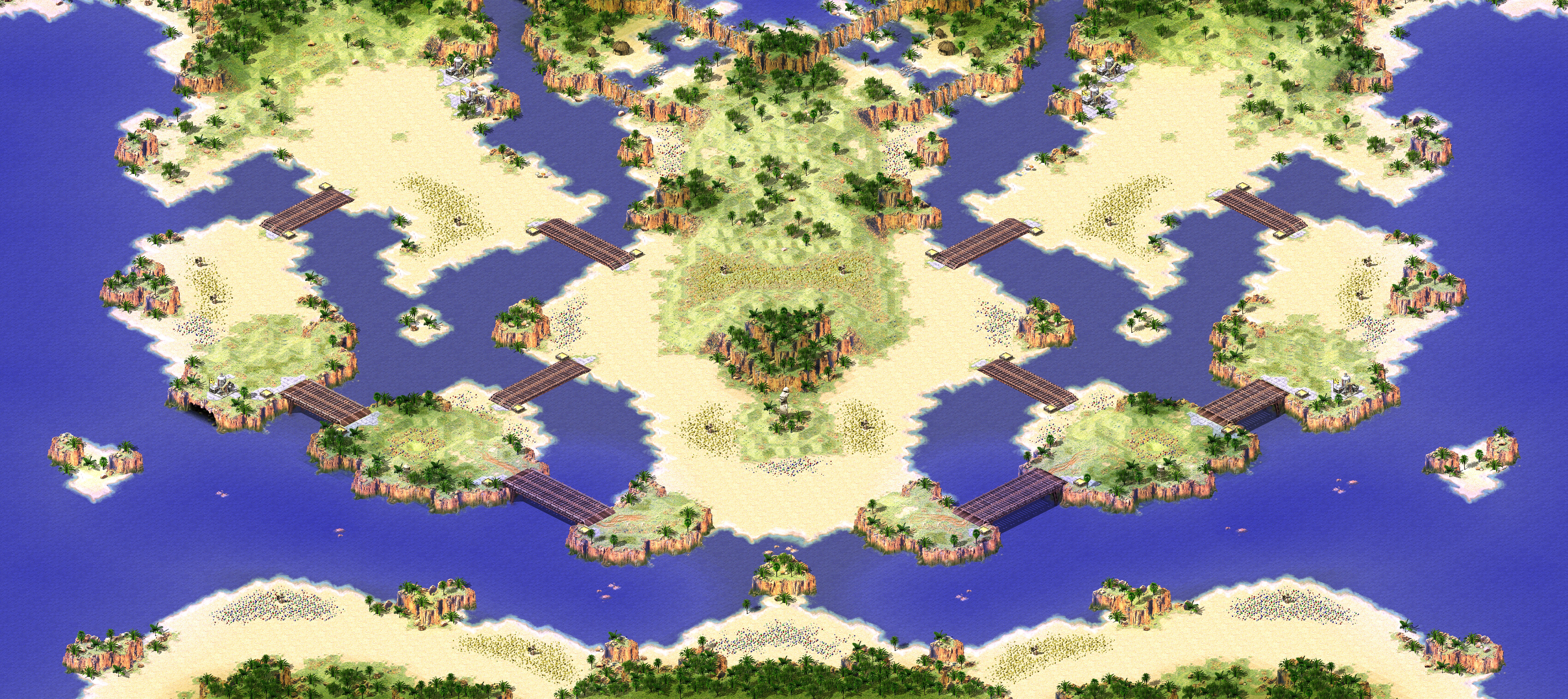 Rendered map: Thundering Shores