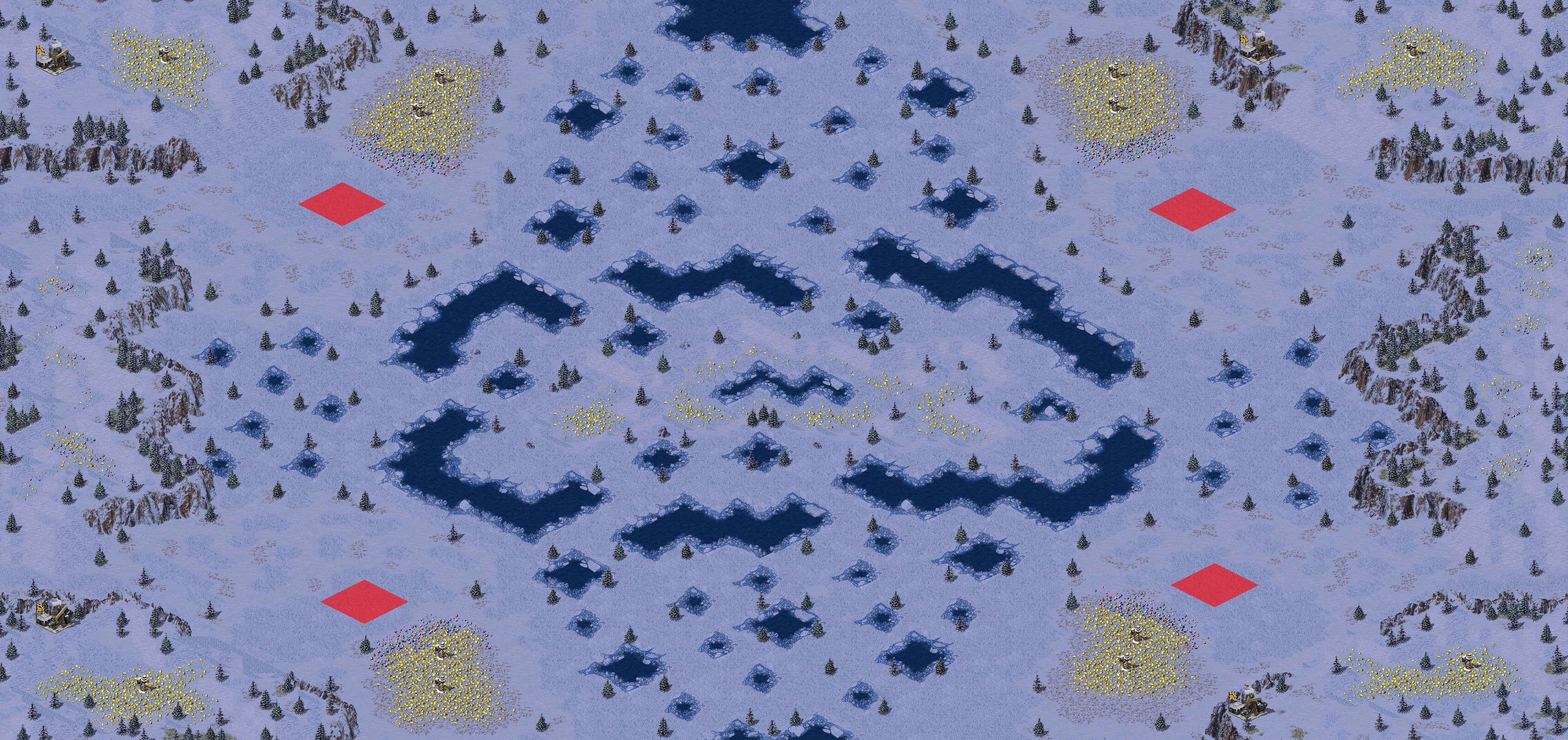 Rendered map: 新增益-冰川坠落