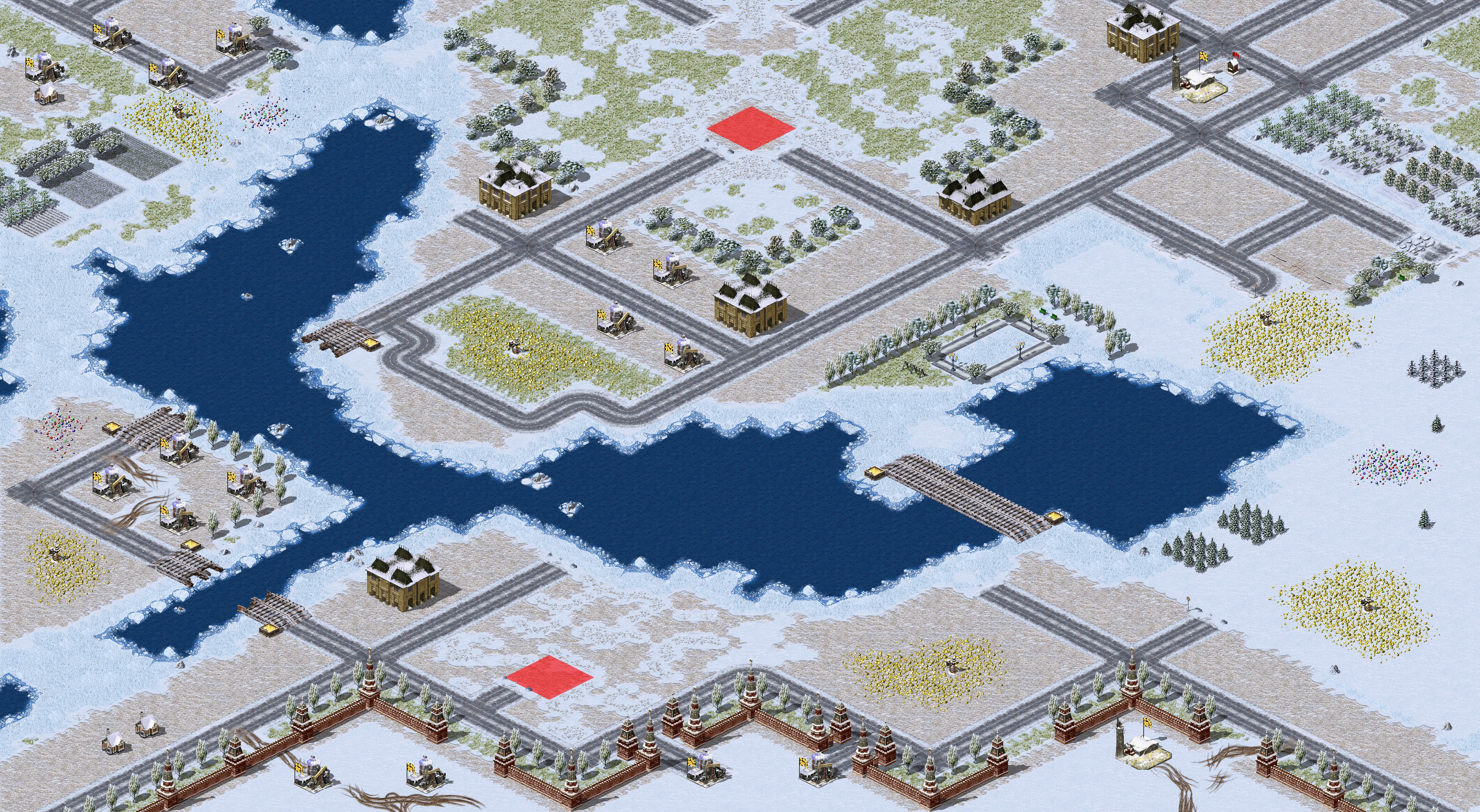 Rendered map: 拯救行动