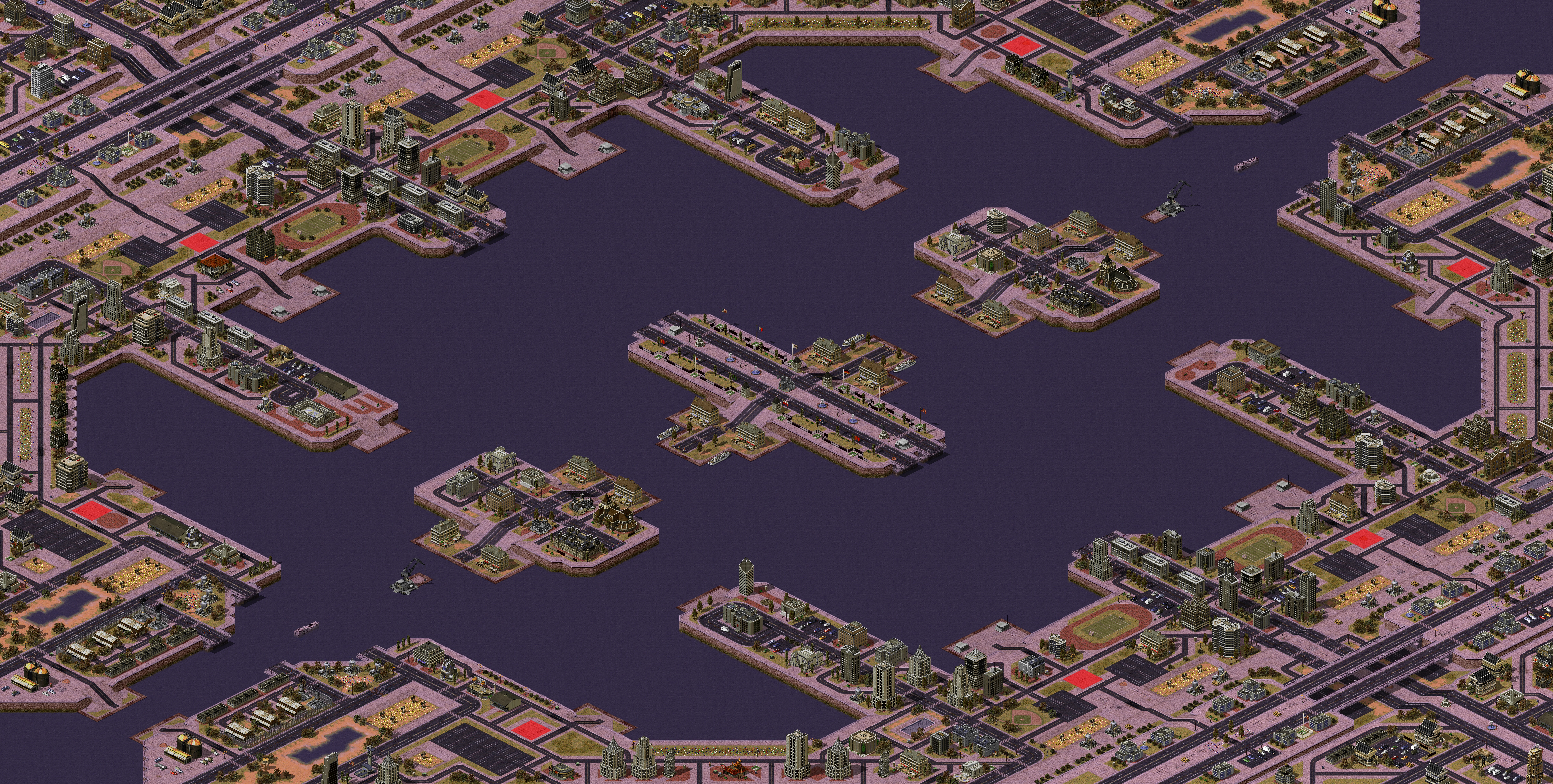 Rendered map: Elusive Bridges