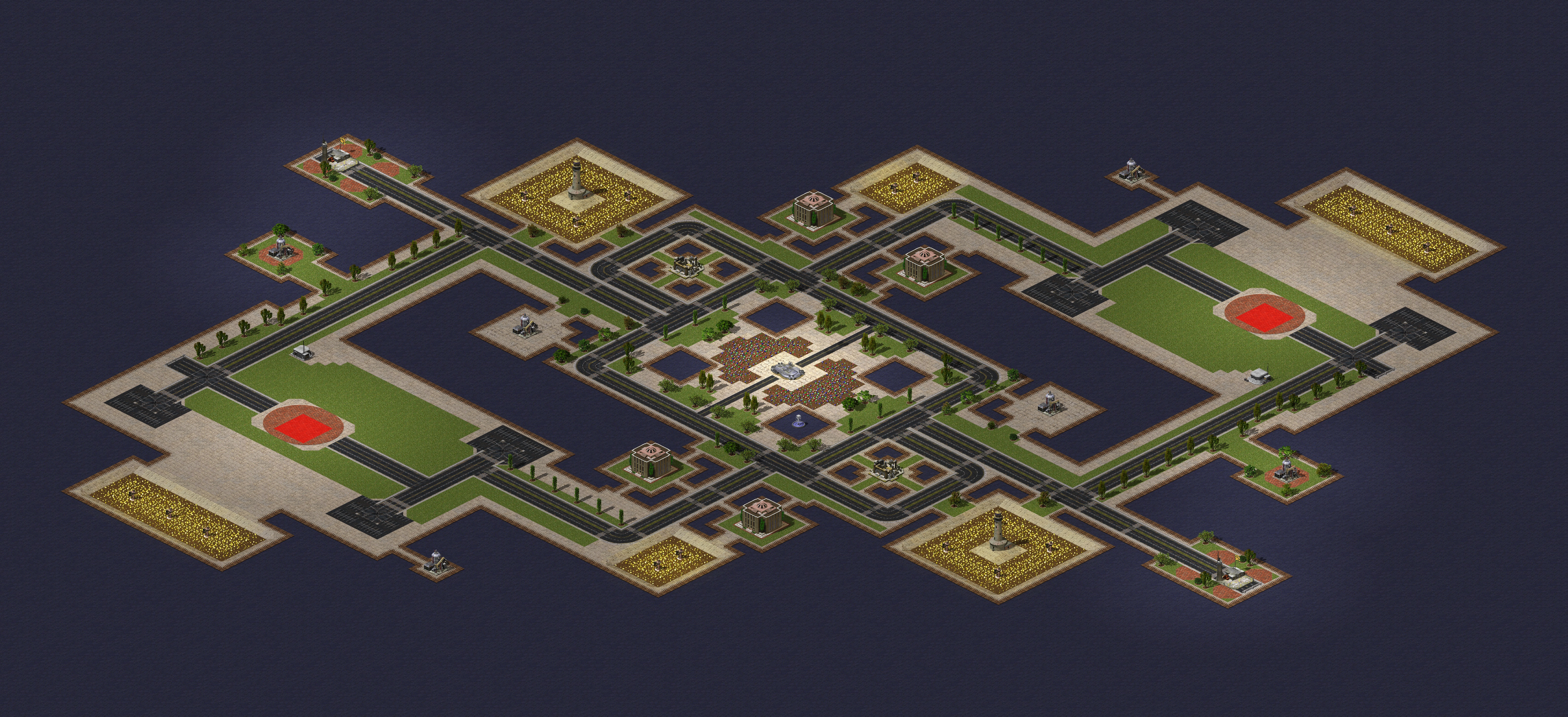 Rendered map: Bay Hostility (2)
