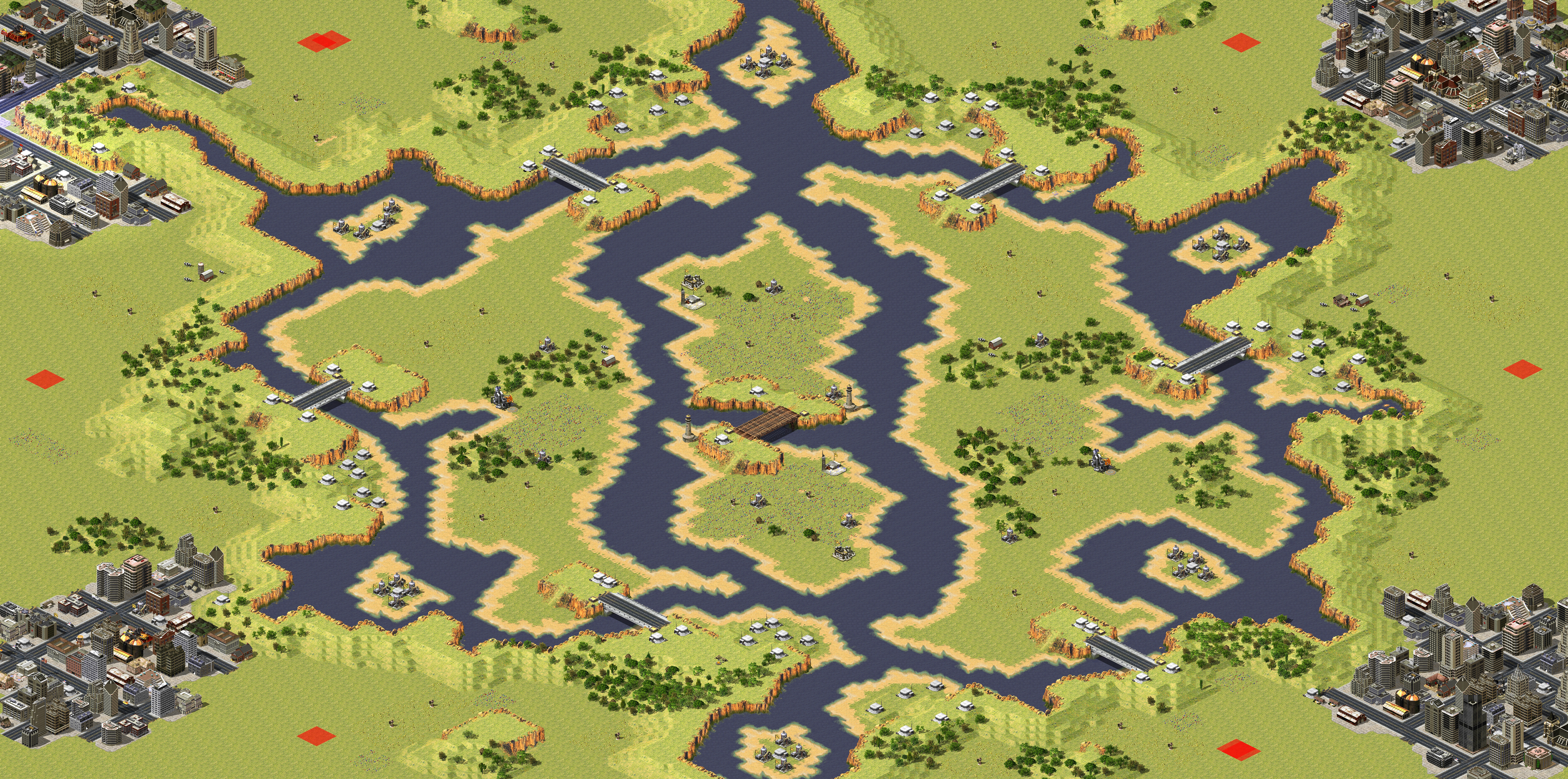 Rendered map: Stratego by E.D.S. Huge