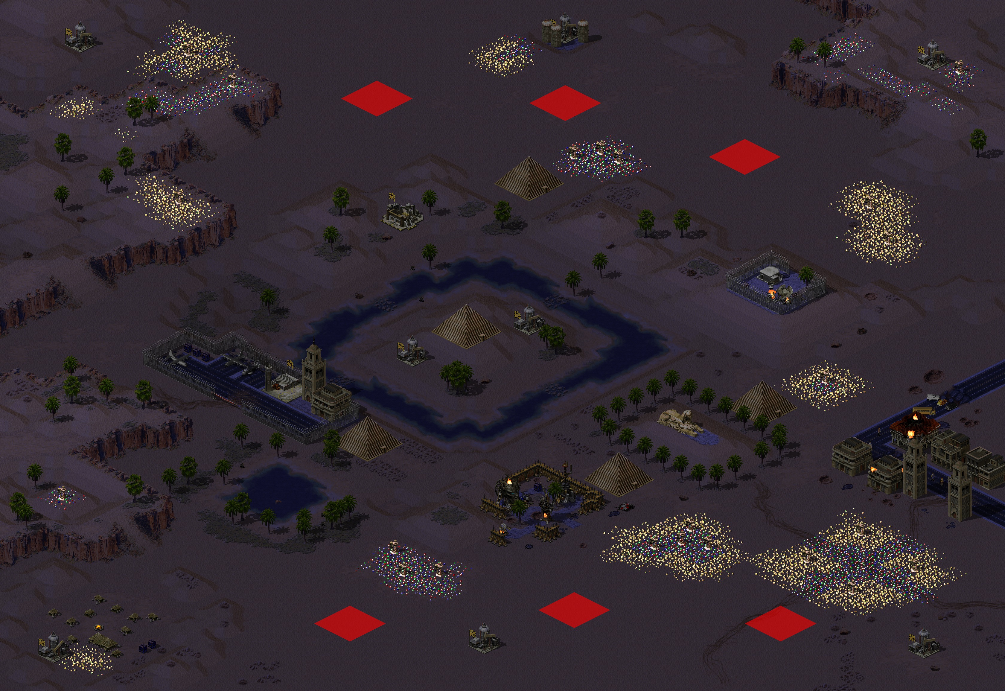 Rendered map: Valley of the Kings