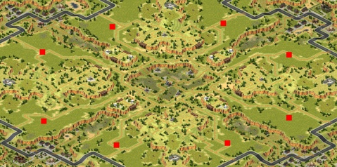 Rendered preview of Canyon Standoff Melee