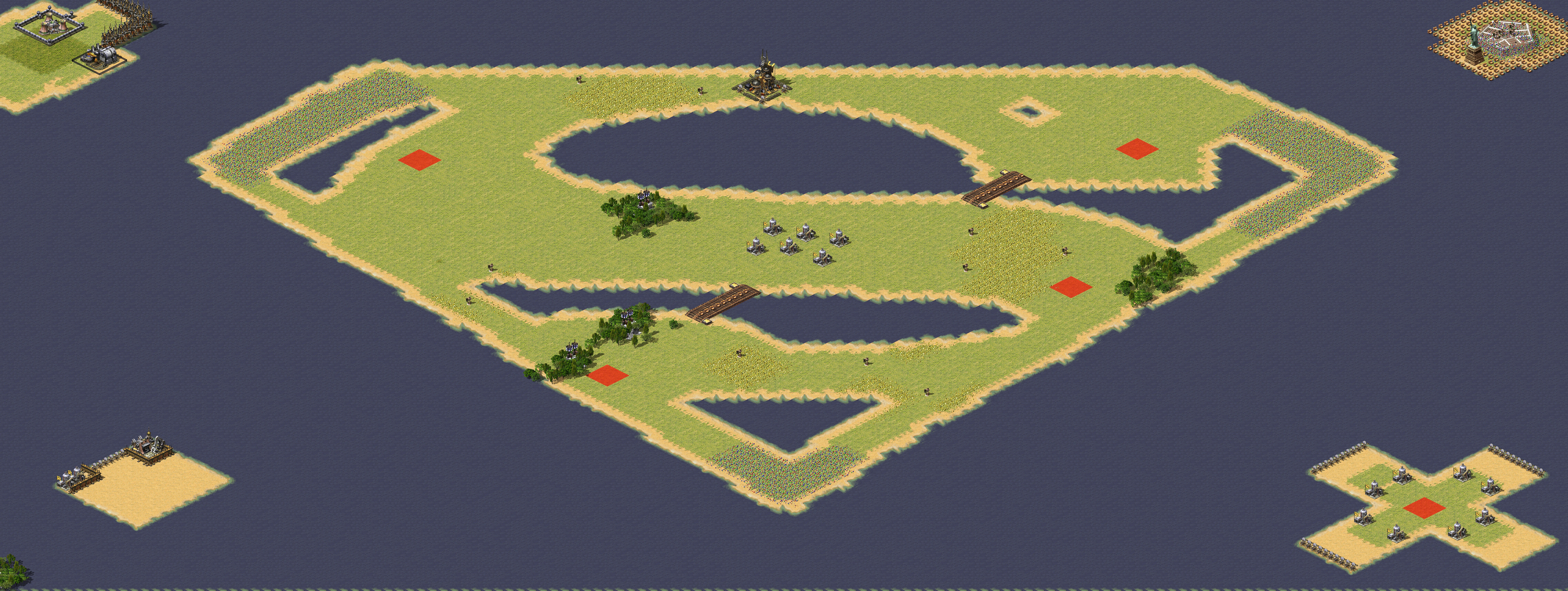 Rendered map: Superman Suicide